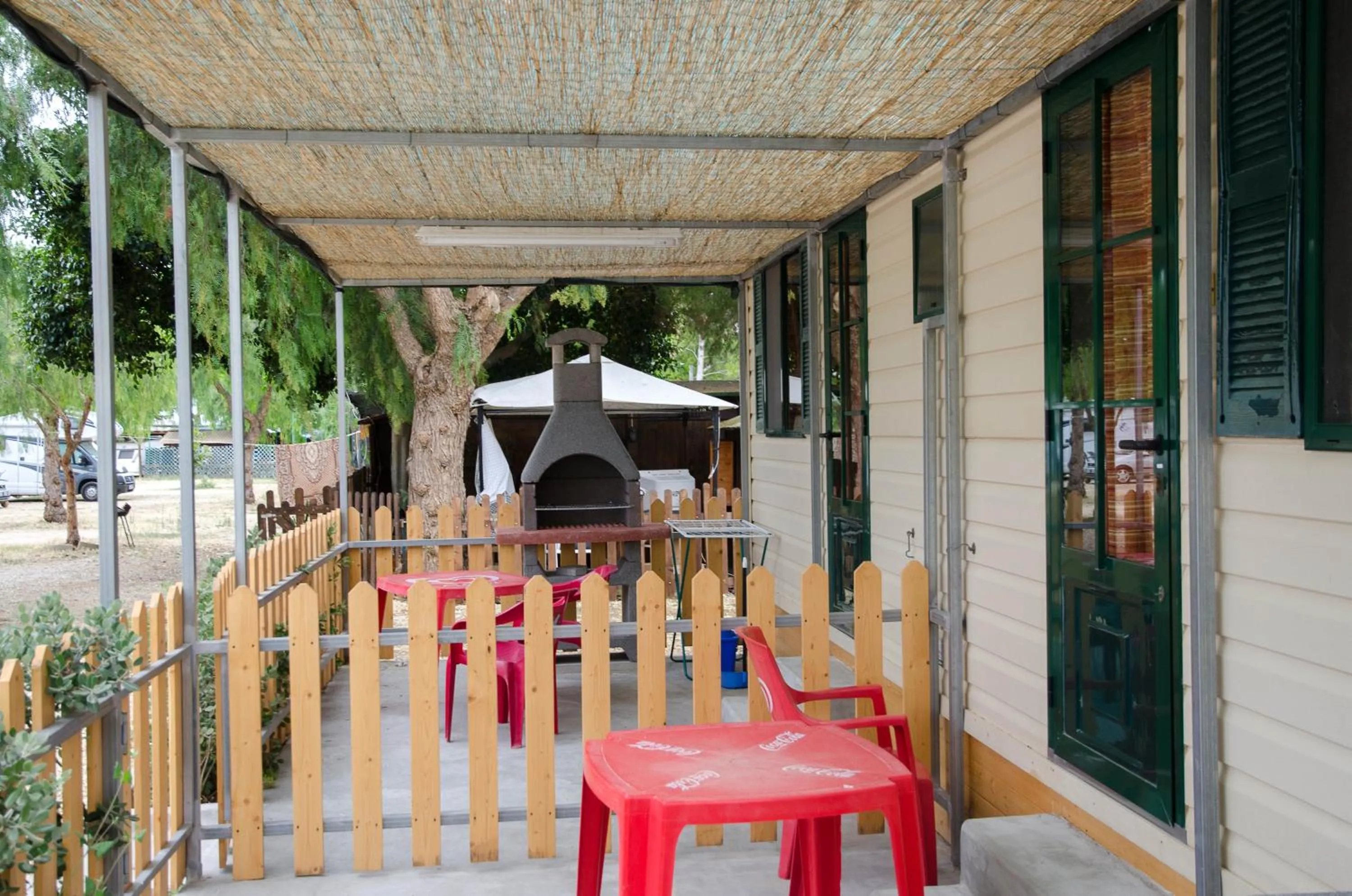 Patio in Kamemi Village & Camping