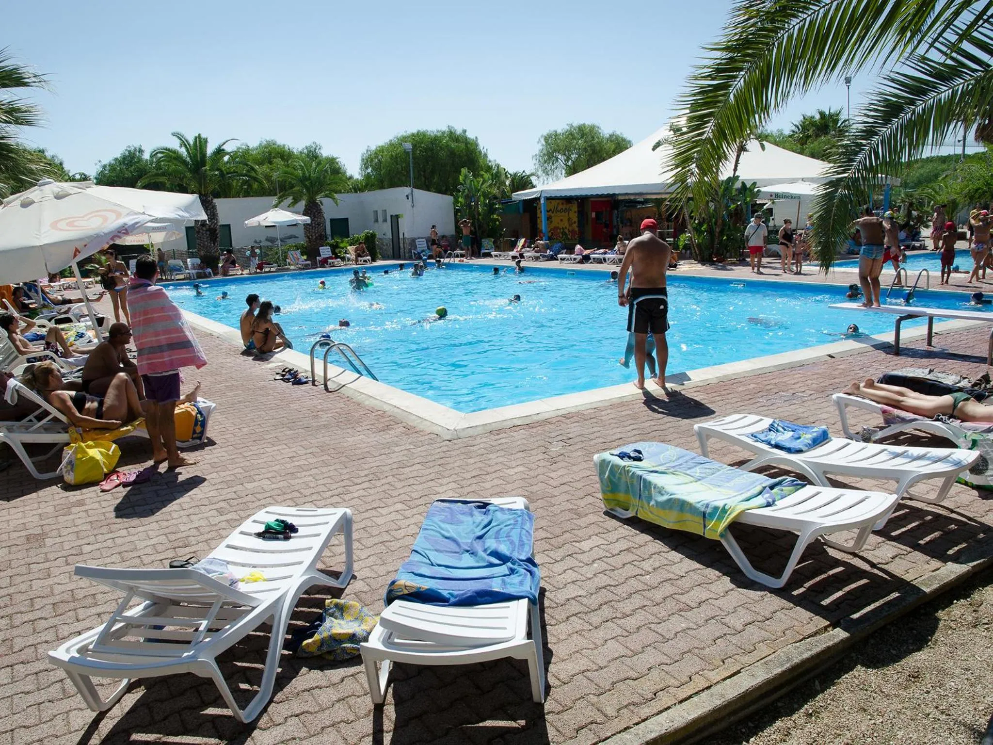 Swimming pool in Kamemi Village & Camping