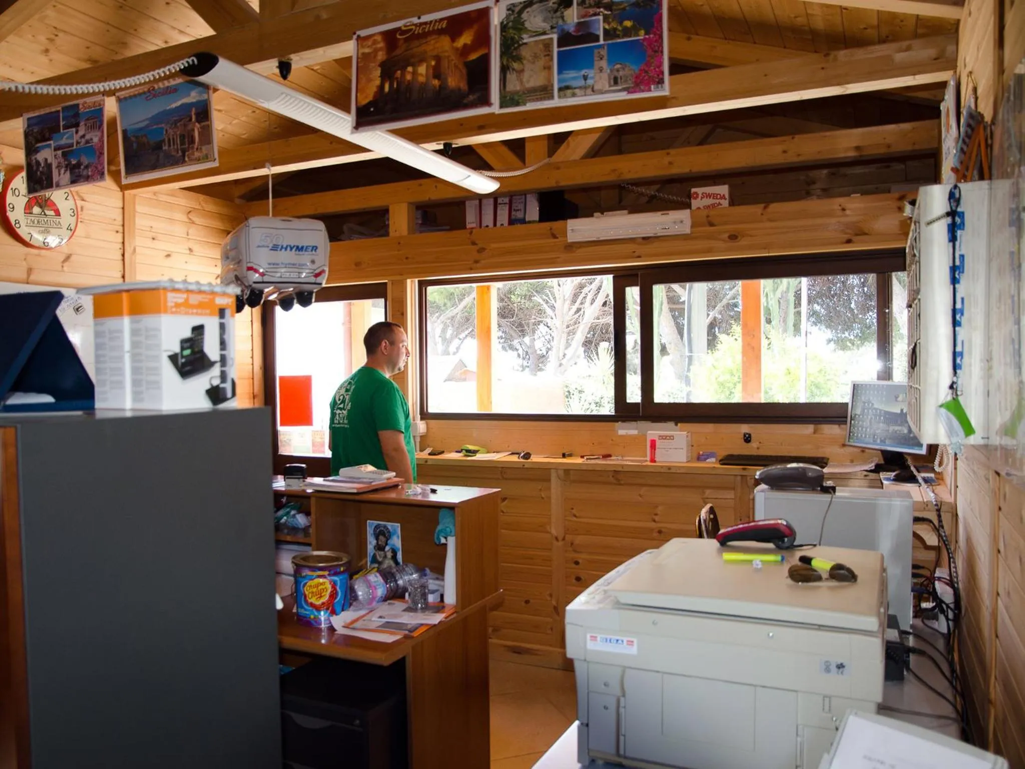 Staff in Kamemi Village & Camping