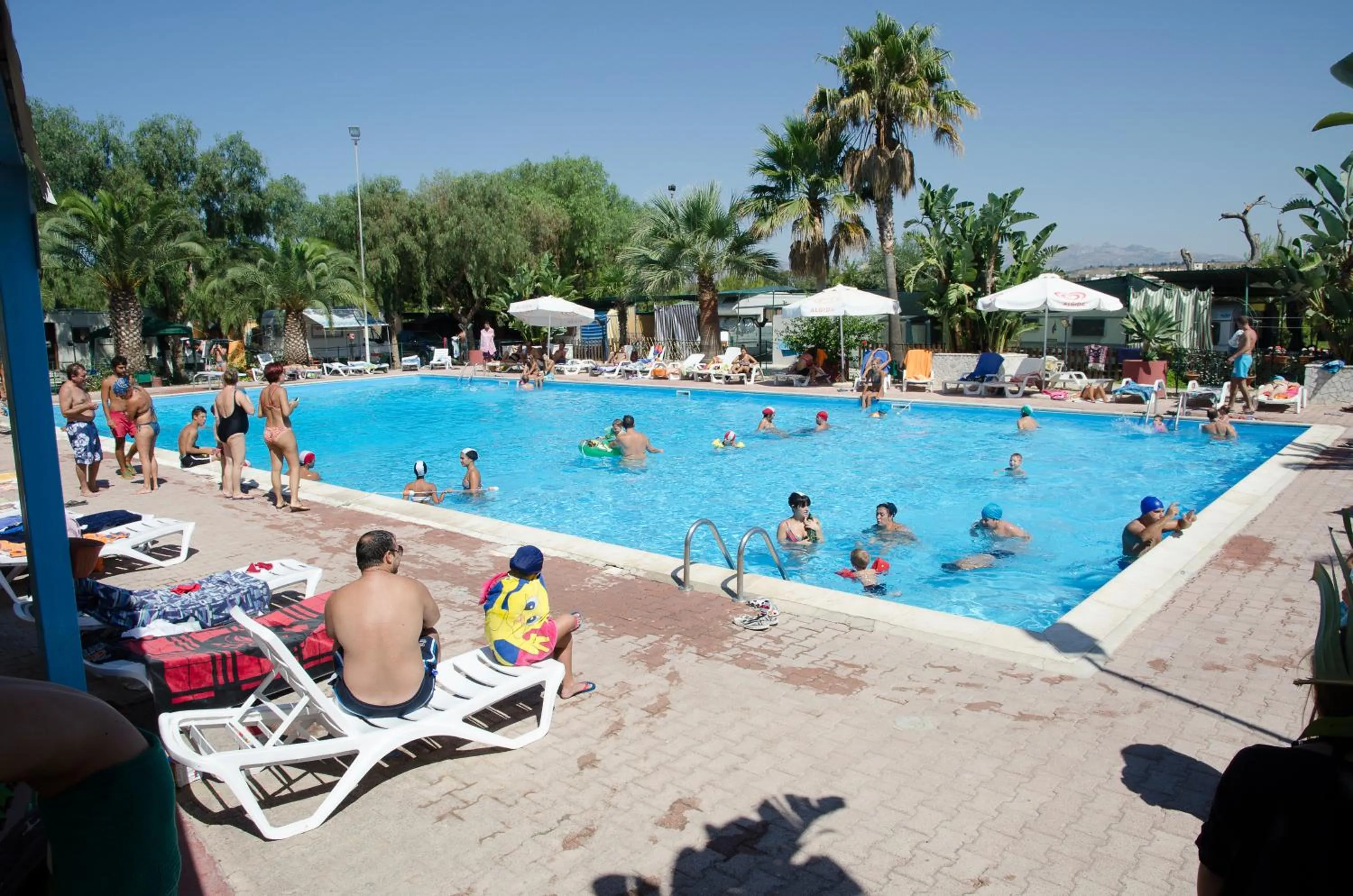 Pool view in Kamemi Village & Camping