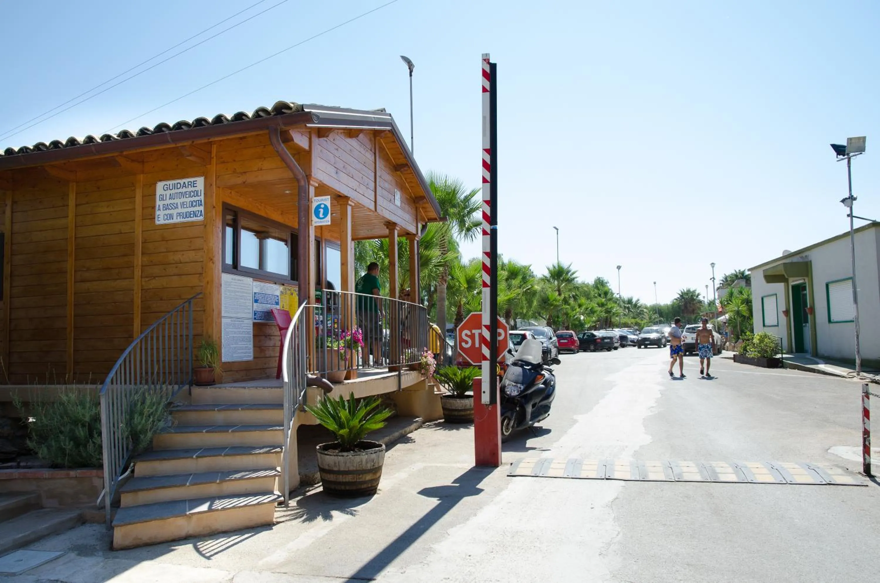 Lobby or reception in Kamemi Village & Camping