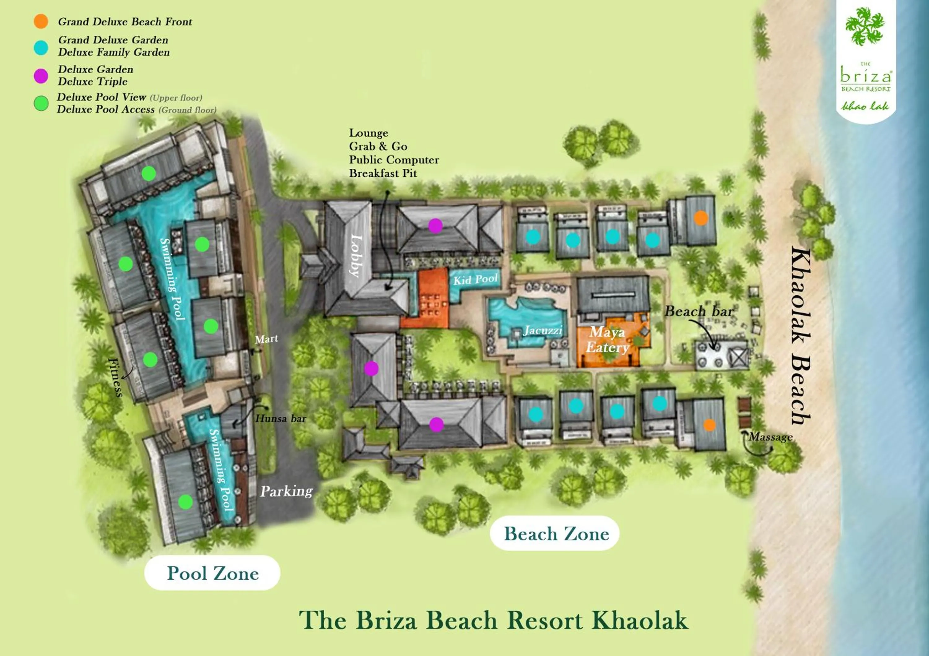 Natural landscape in The Briza Beach Resort, Khao Lak SHA Extra Plus