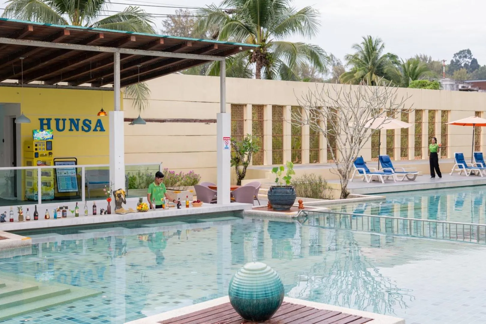 Swimming pool in The Briza Beach Resort, Khao Lak SHA Extra Plus