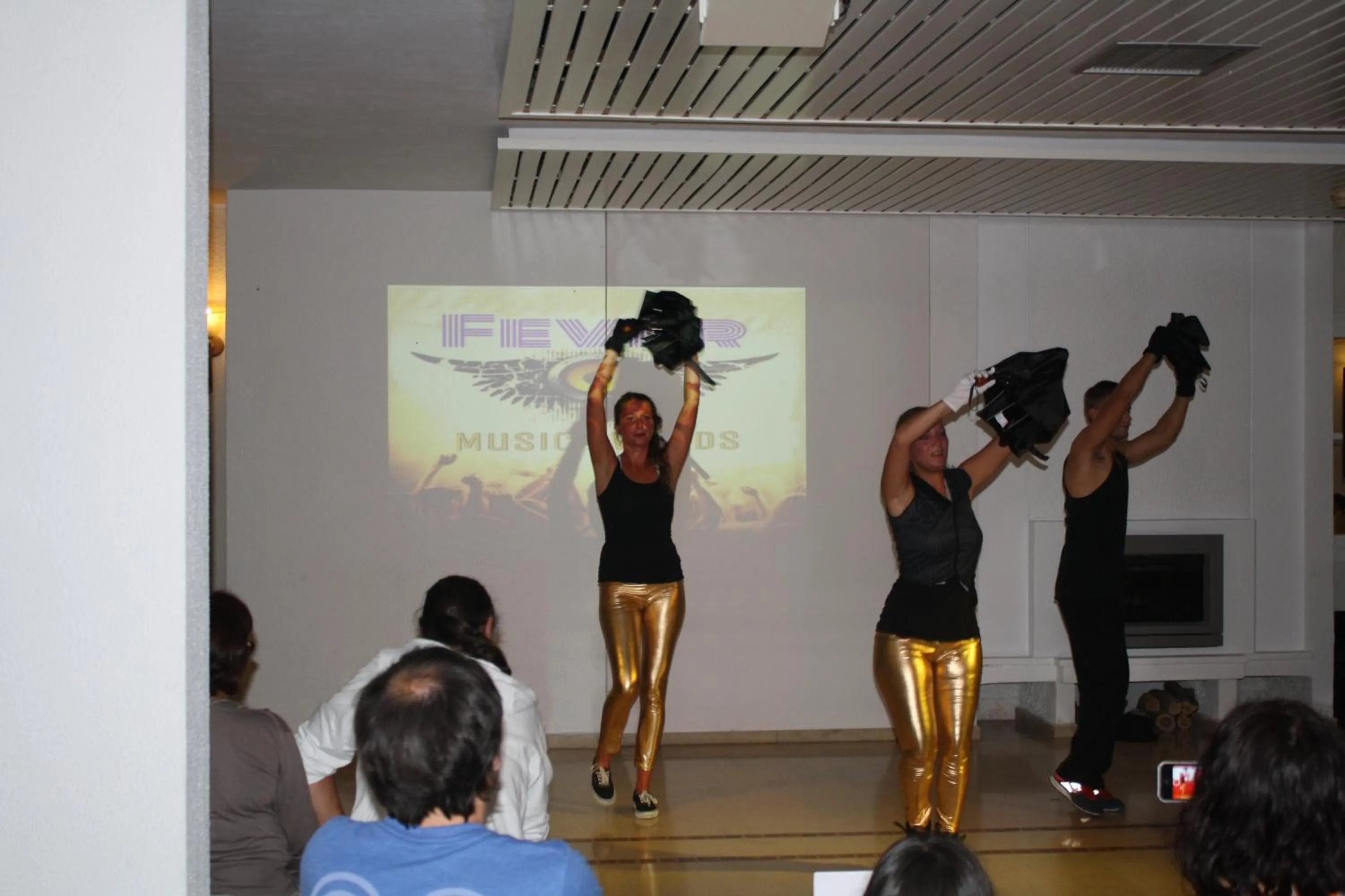 Evening entertainment in Hydrele Beach Hotel & Village