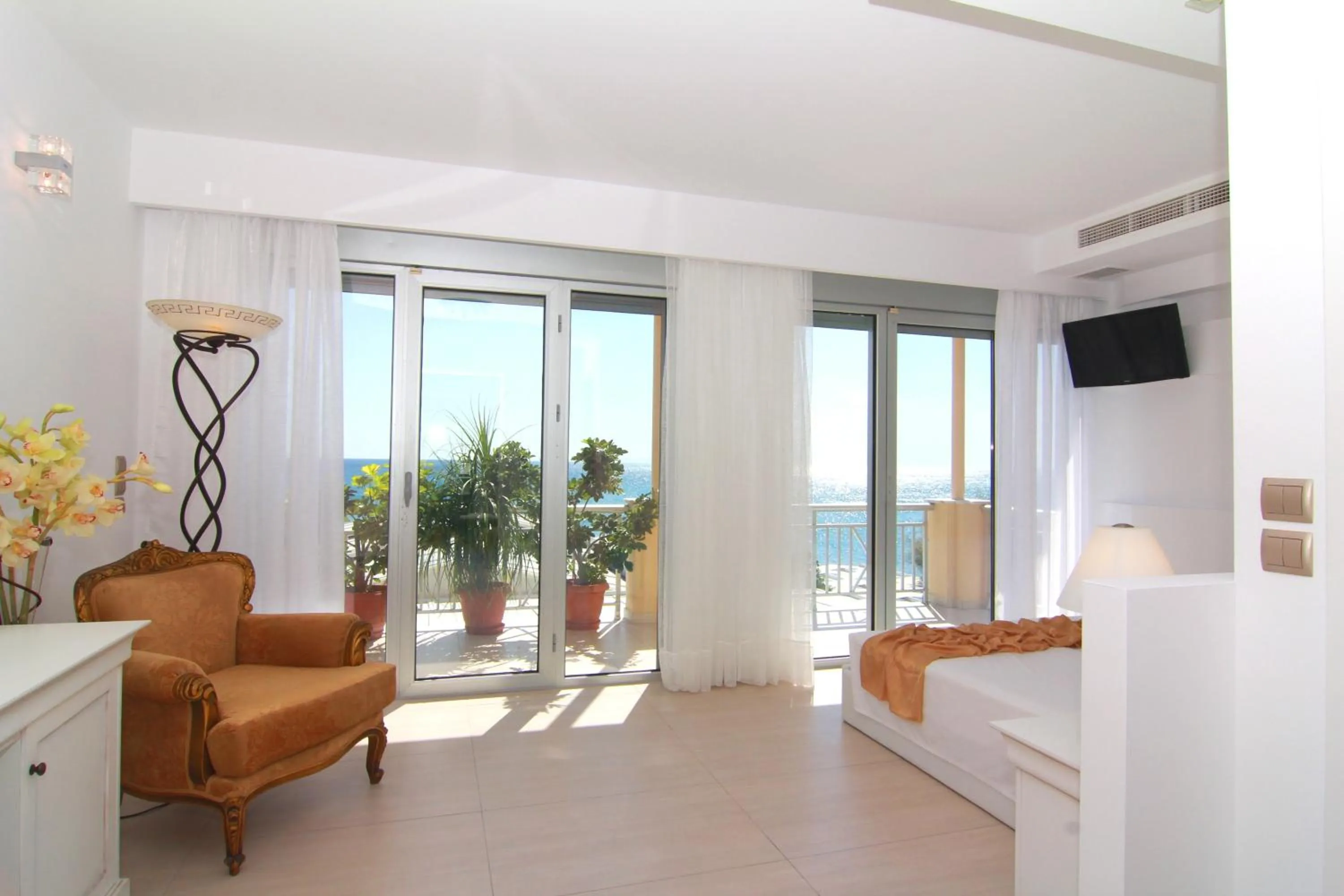 Balcony/Terrace in Hydrele Beach Hotel & Village