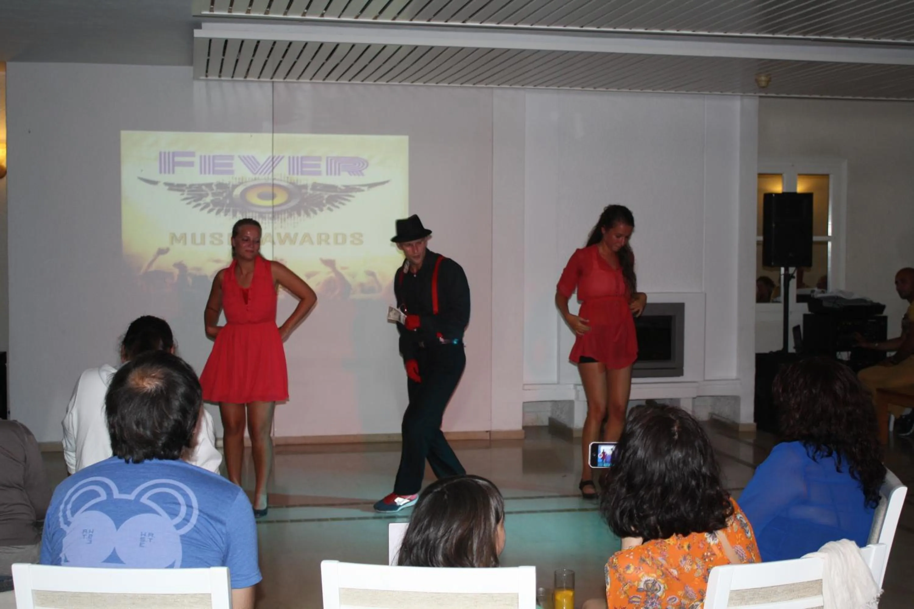 Evening entertainment in Hydrele Beach Hotel & Village