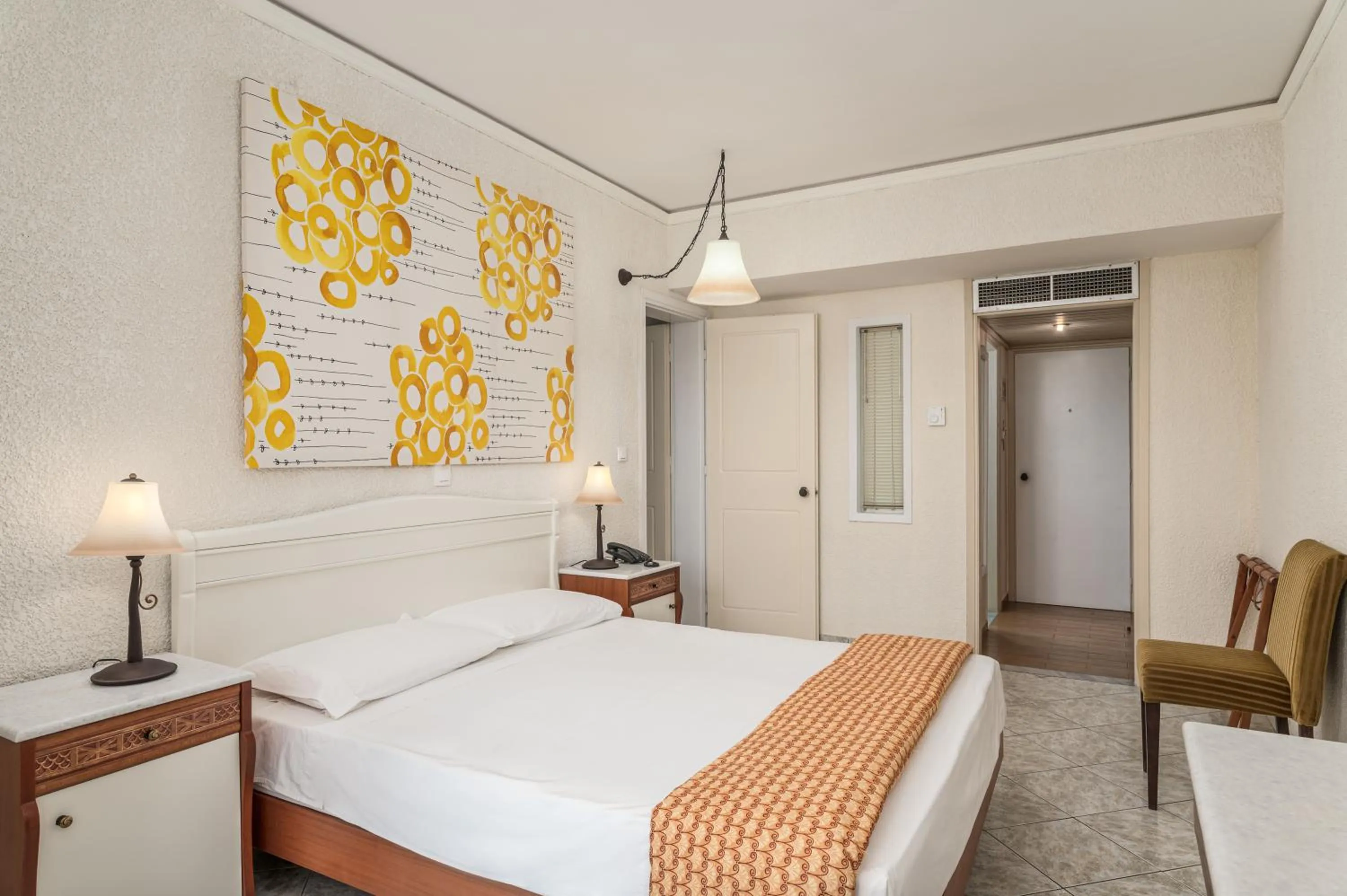 Bedroom in Hydrele Beach Hotel & Village