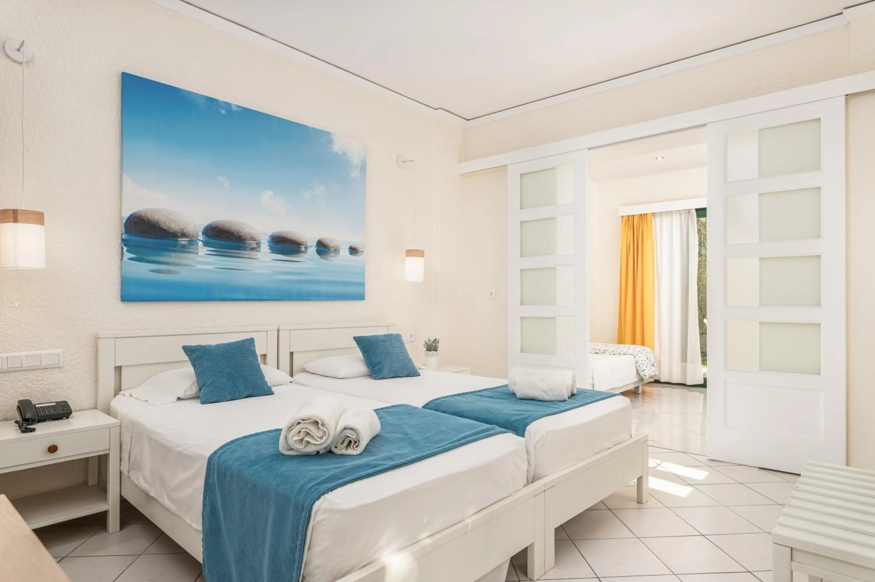 Bedroom in Hydrele Beach Hotel & Village