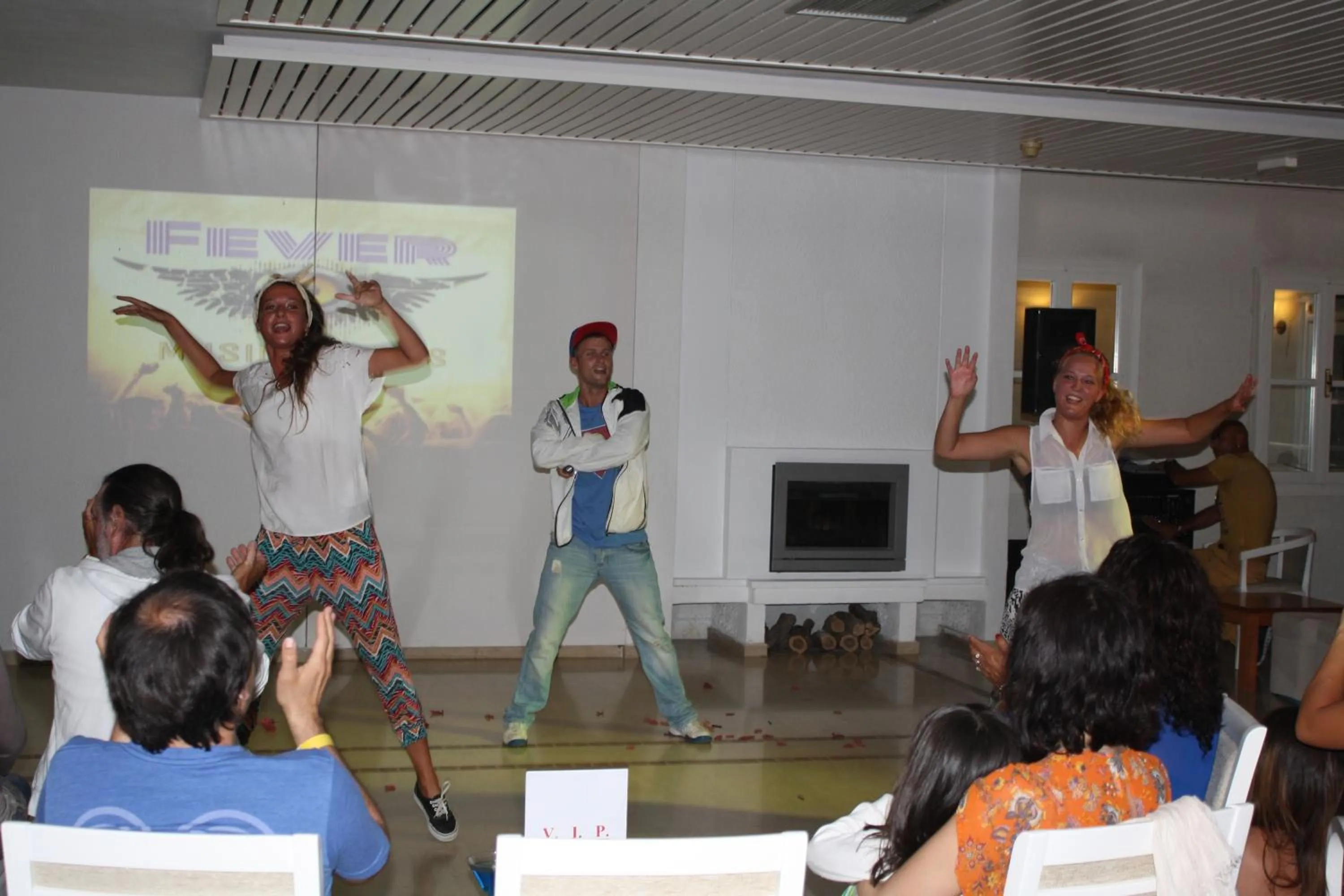 Evening entertainment in Hydrele Beach Hotel & Village