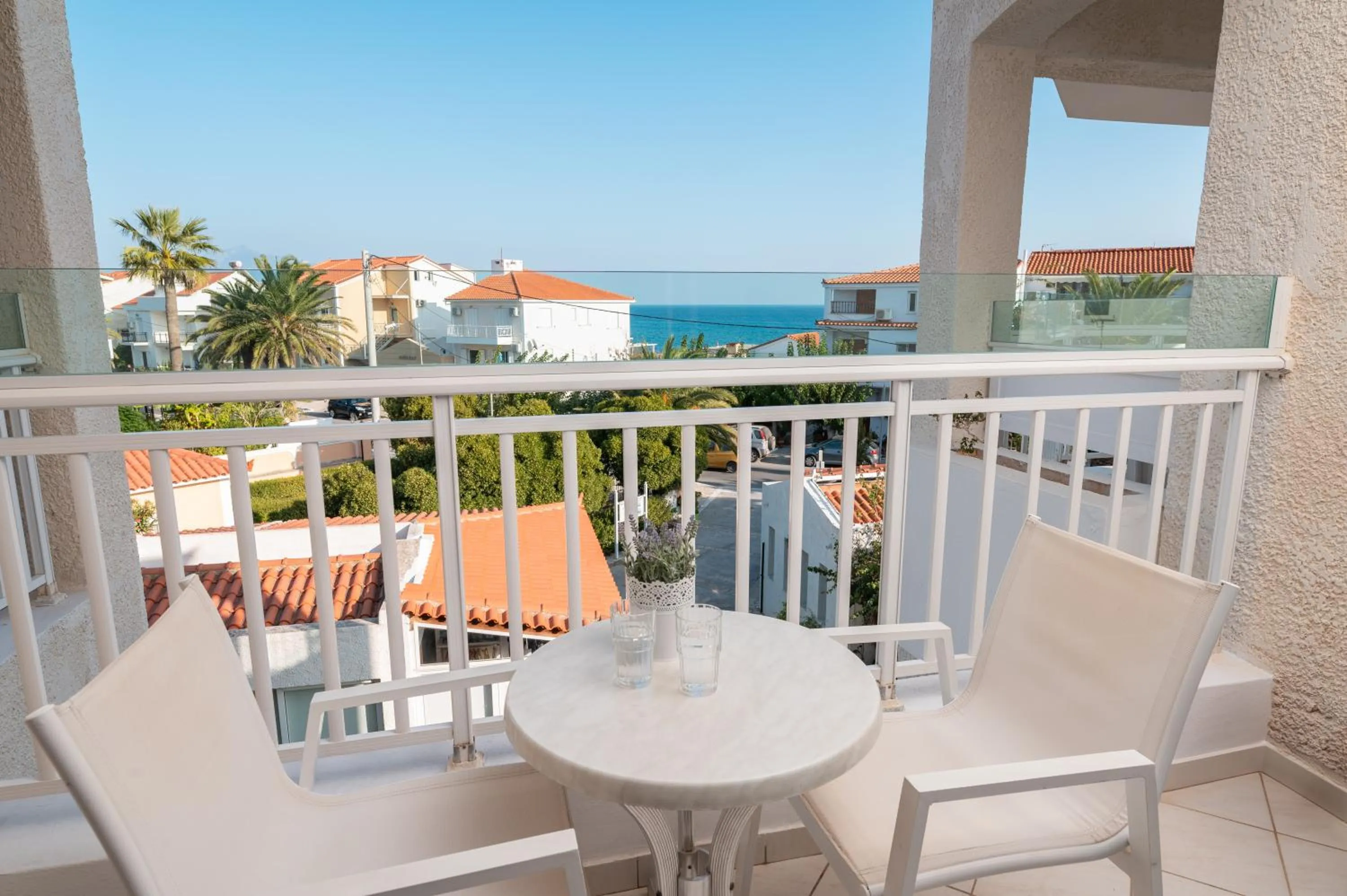 Balcony/Terrace in Hydrele Beach Hotel & Village