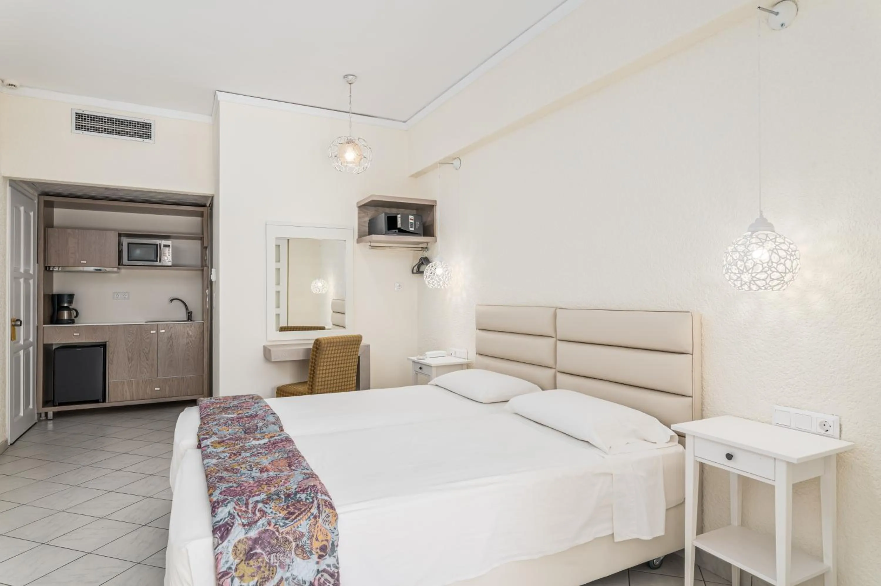 Kitchen or kitchenette in Hydrele Beach Hotel & Village