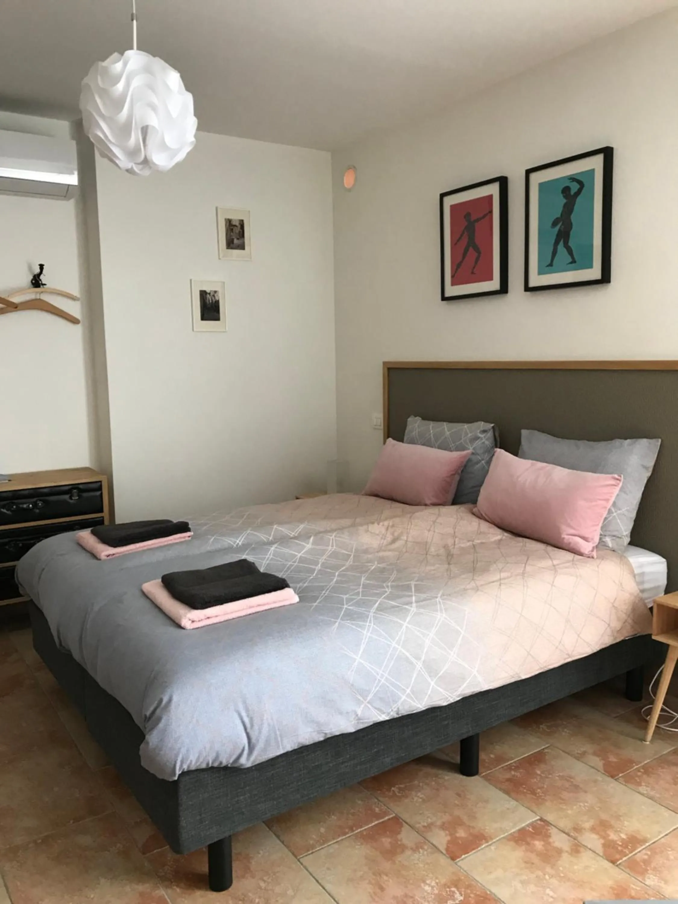 Bed in Villa Roccaccia