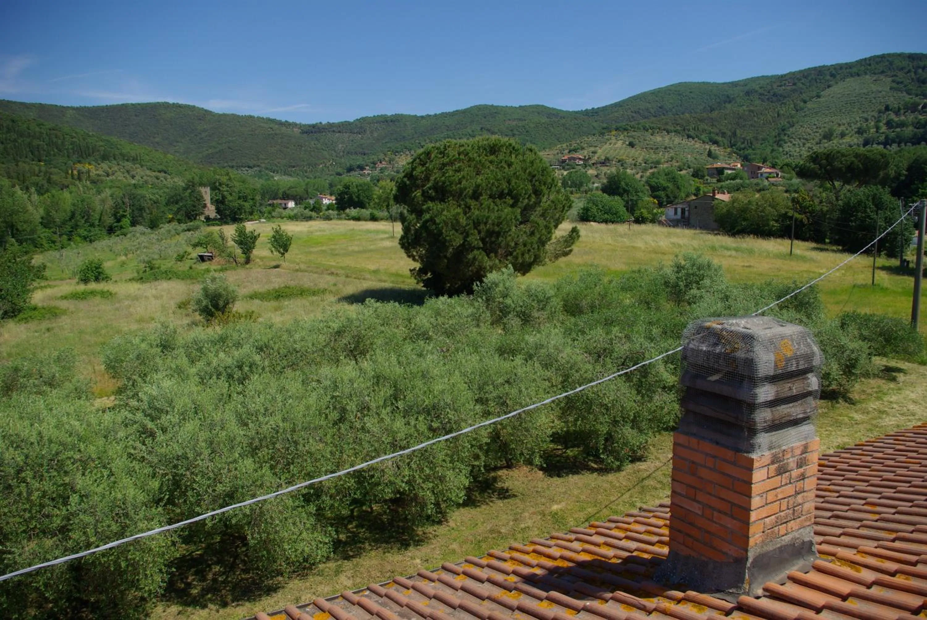 Natural landscape in Villa Roccaccia