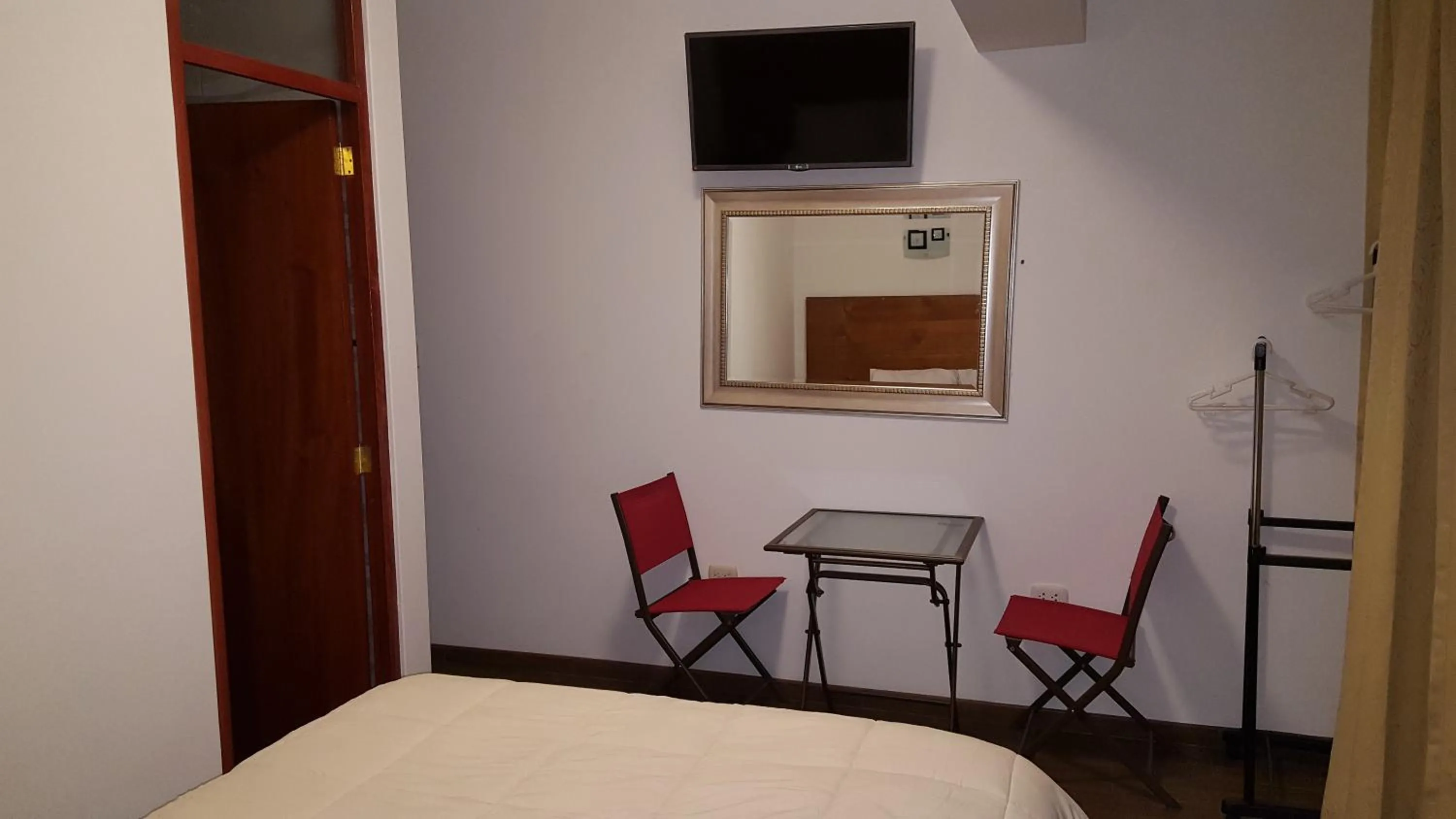 Bed in Hotel Shelter
