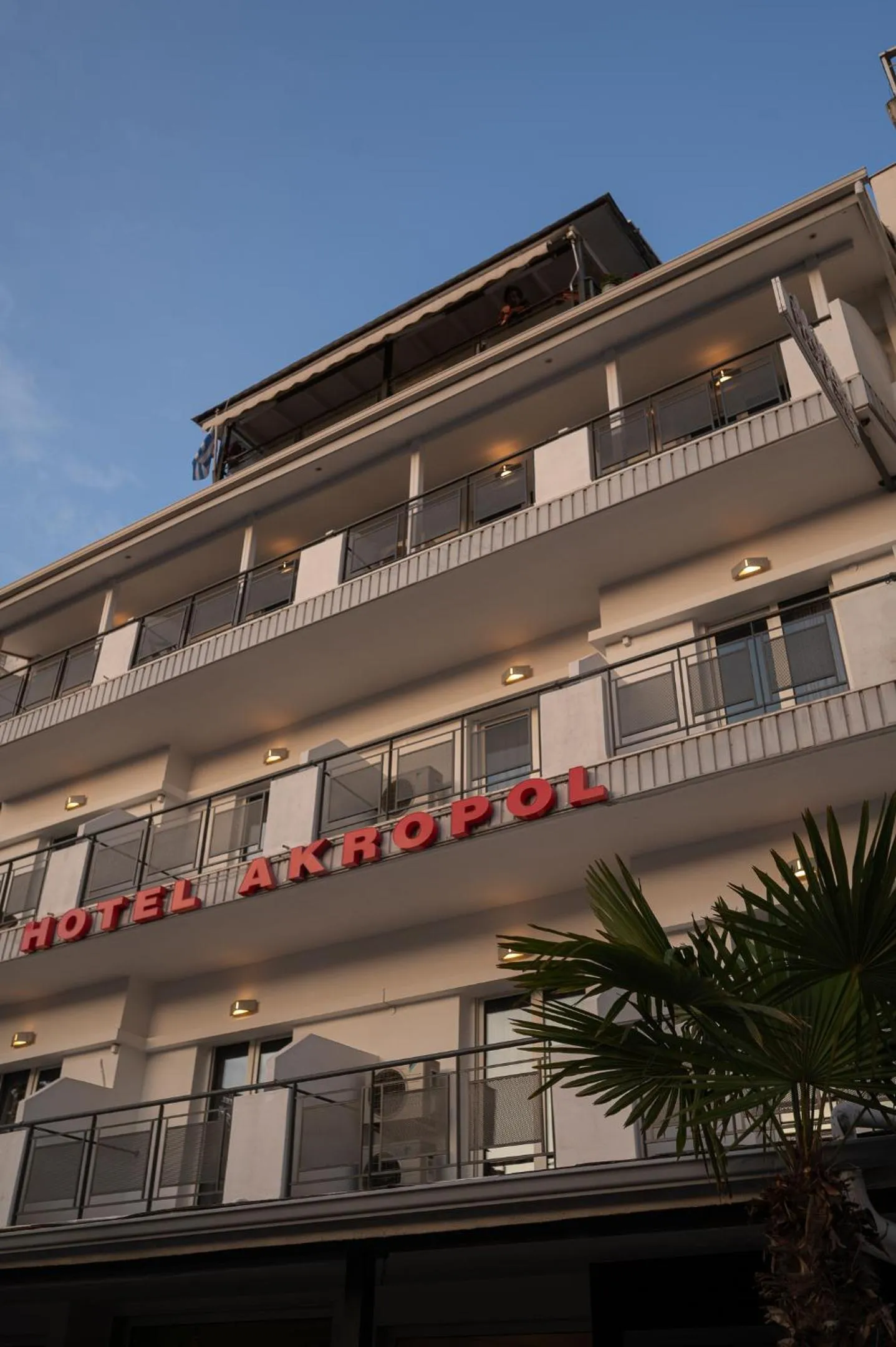 Property building in Hotel Akropol