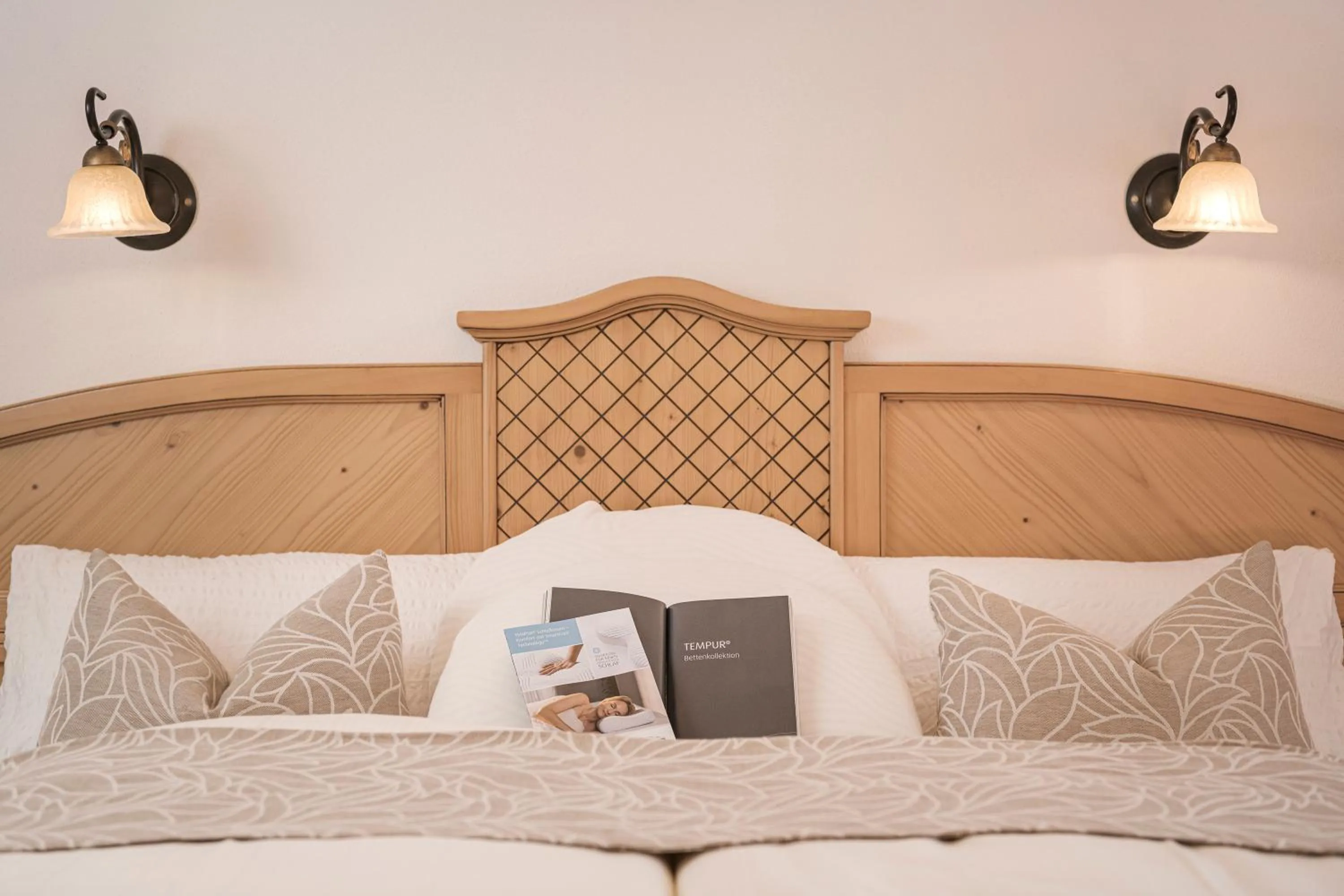 Bed in Biohotel Rastbichlhof