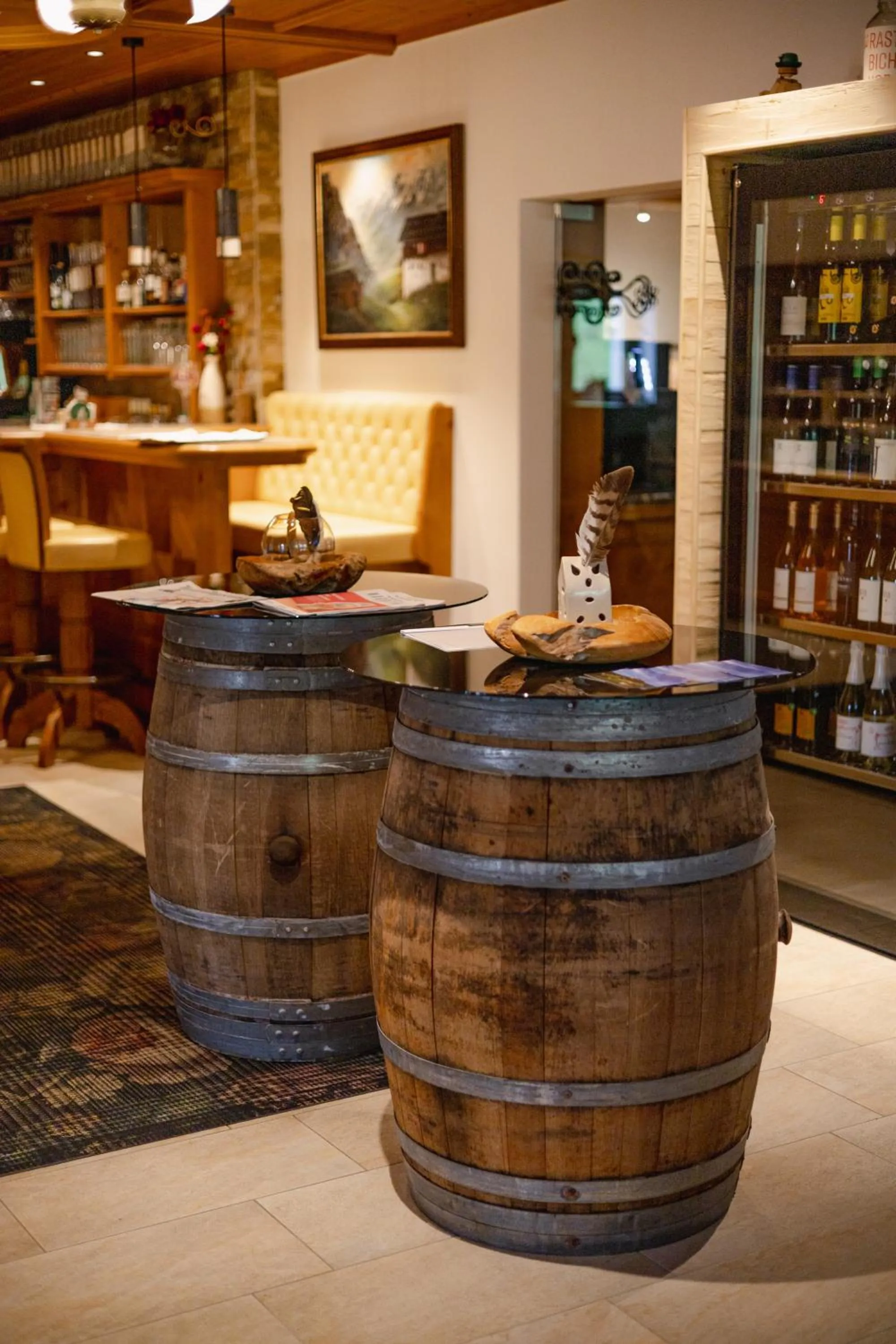 Lounge or bar in Biohotel Rastbichlhof