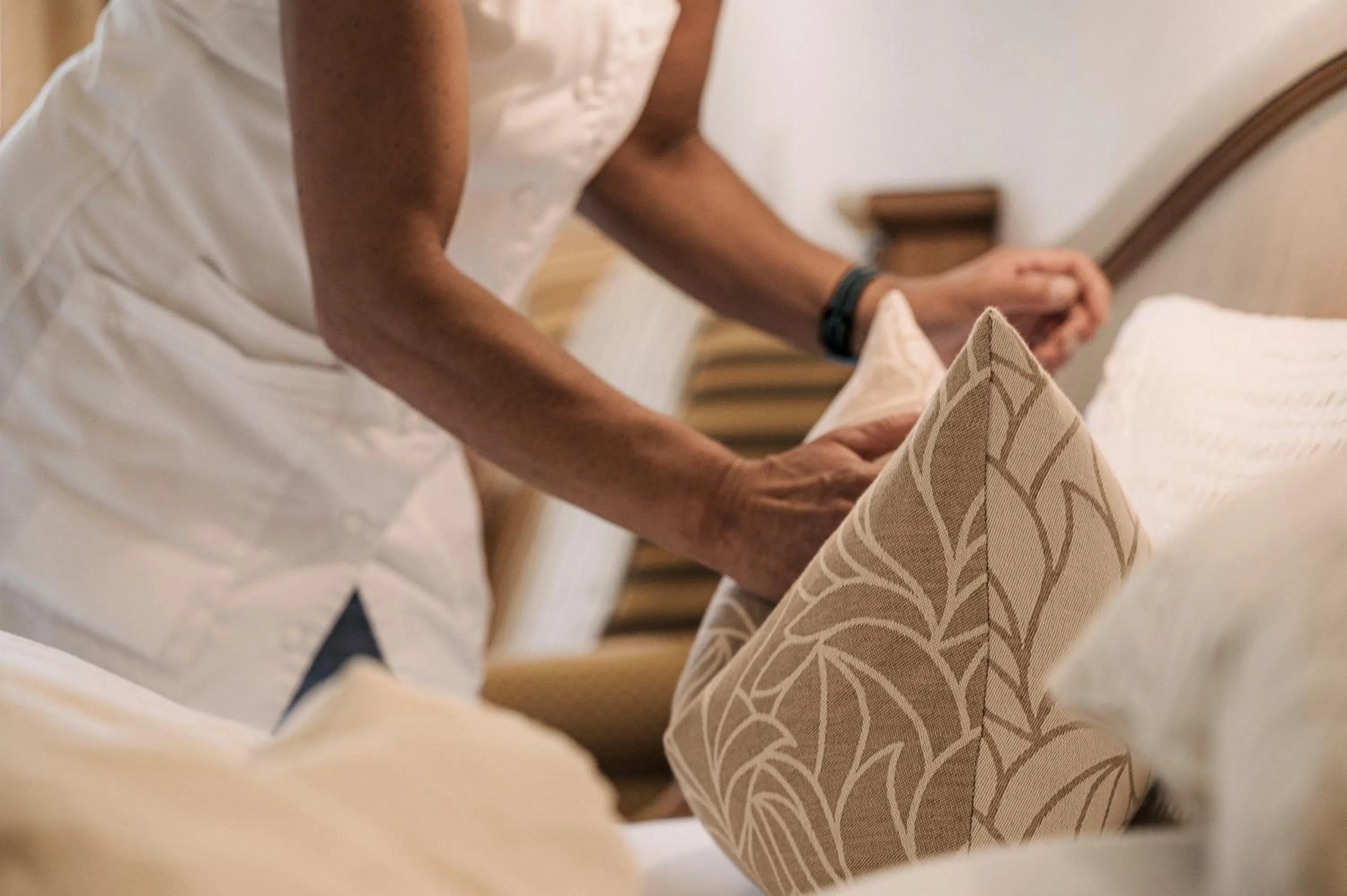 Bed in Biohotel Rastbichlhof