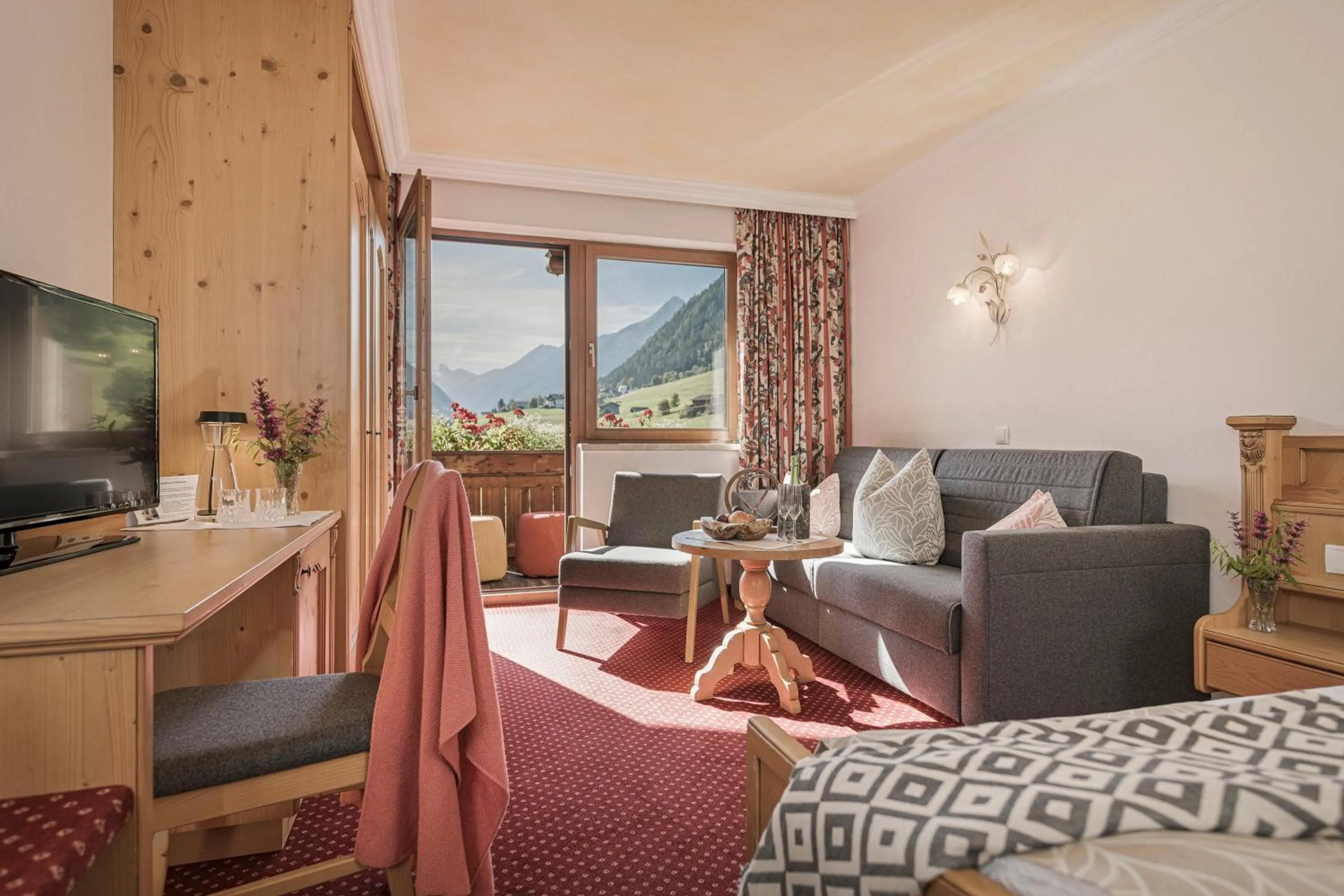 View (from property/room) in Biohotel Rastbichlhof