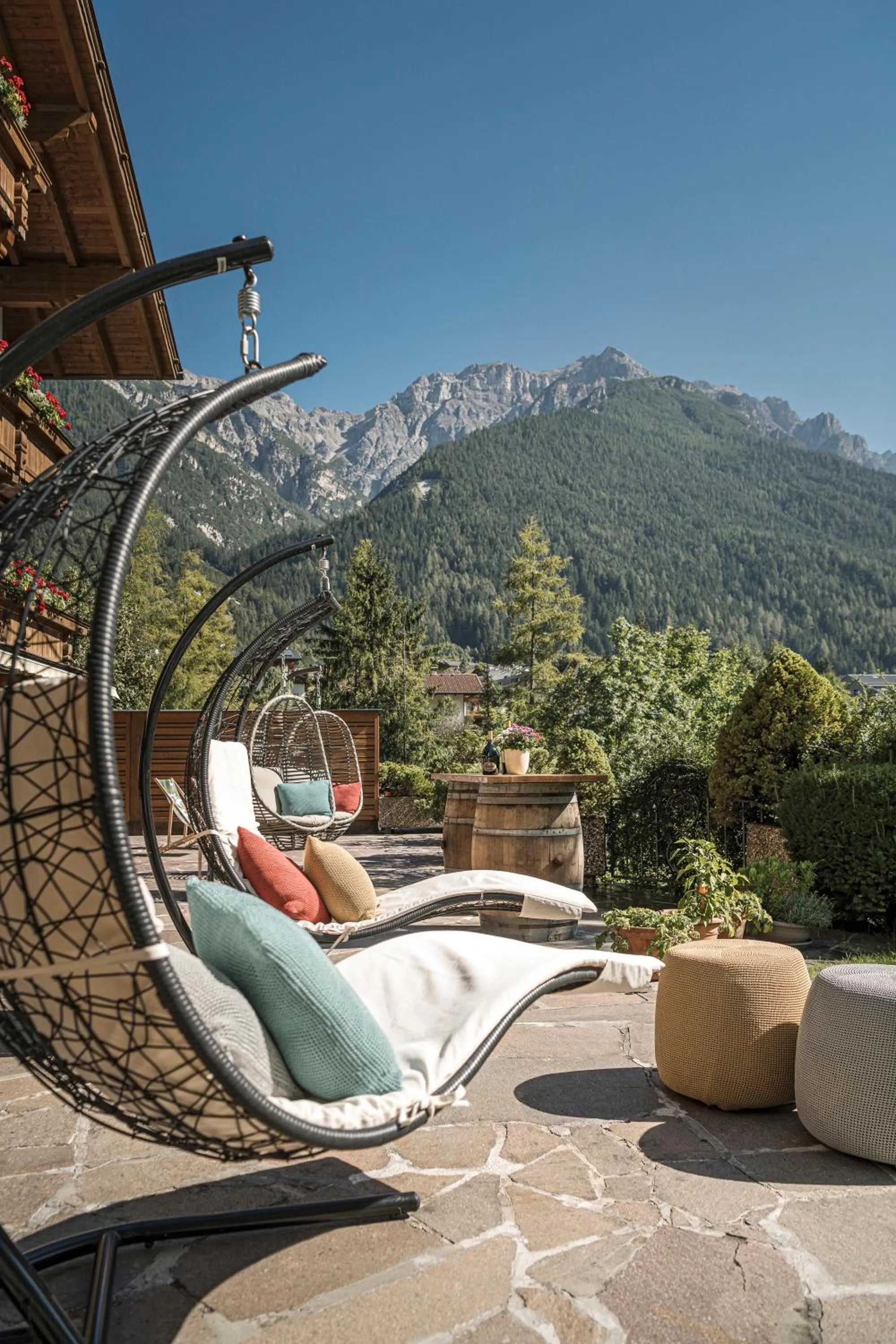 Balcony/Terrace in Biohotel Rastbichlhof
