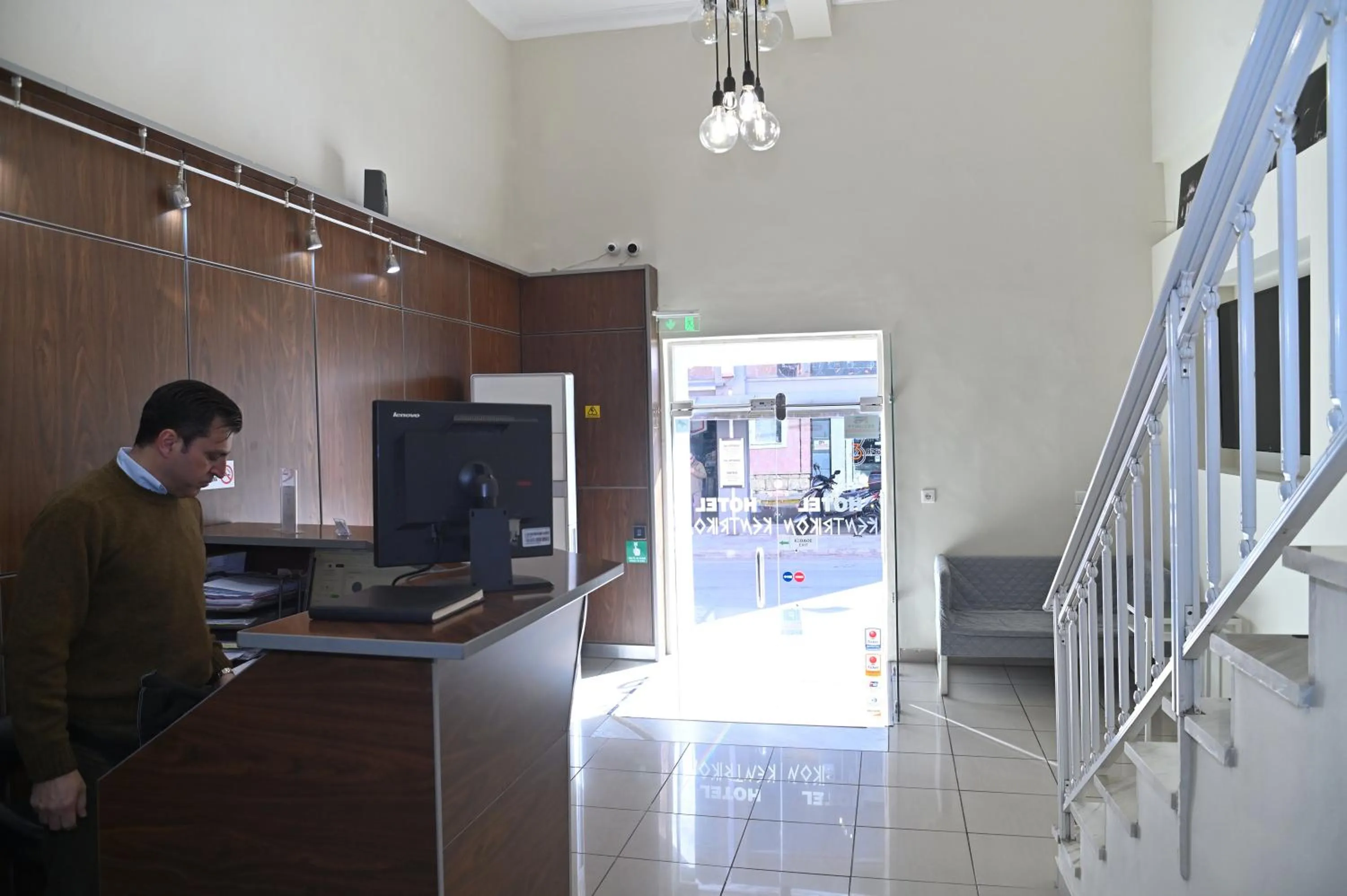 Lobby or reception in Kentrikon