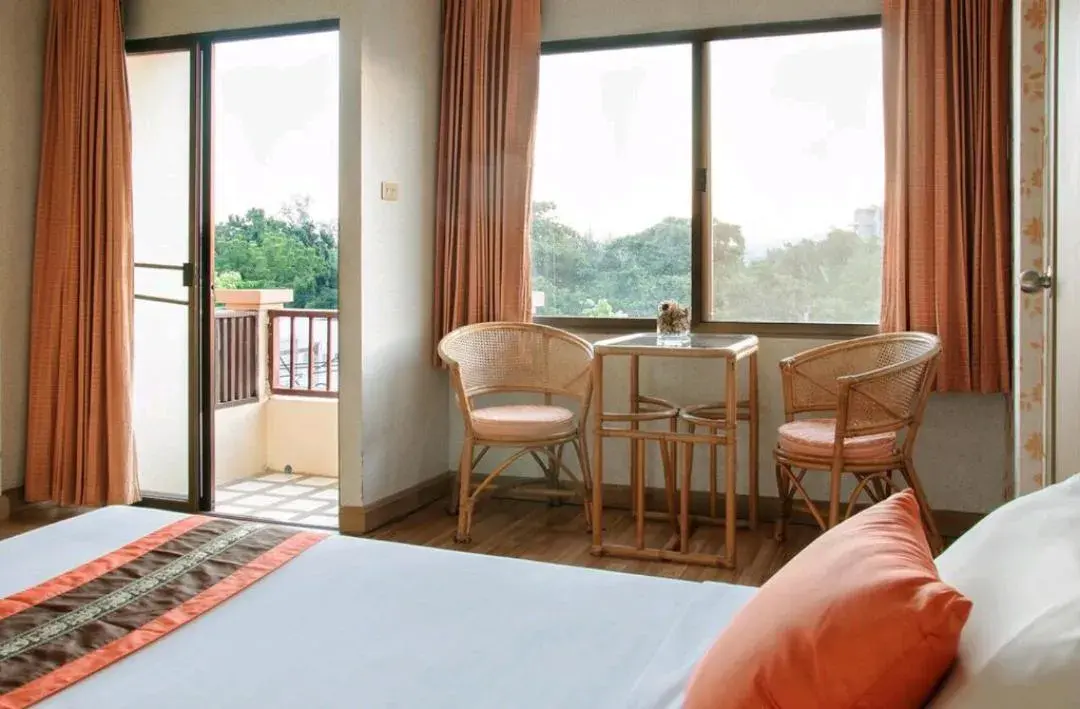Bed in Takiab Beach Resort Bed in Takiab Beach Resort