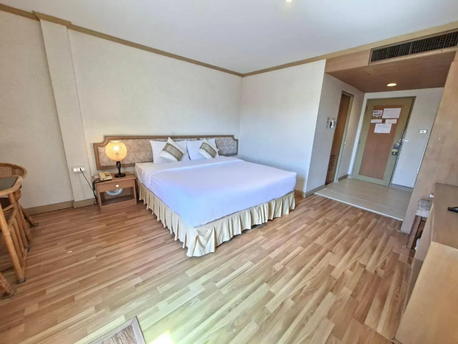 Bed in Takiab Beach Resort Bed in Takiab Beach Resort