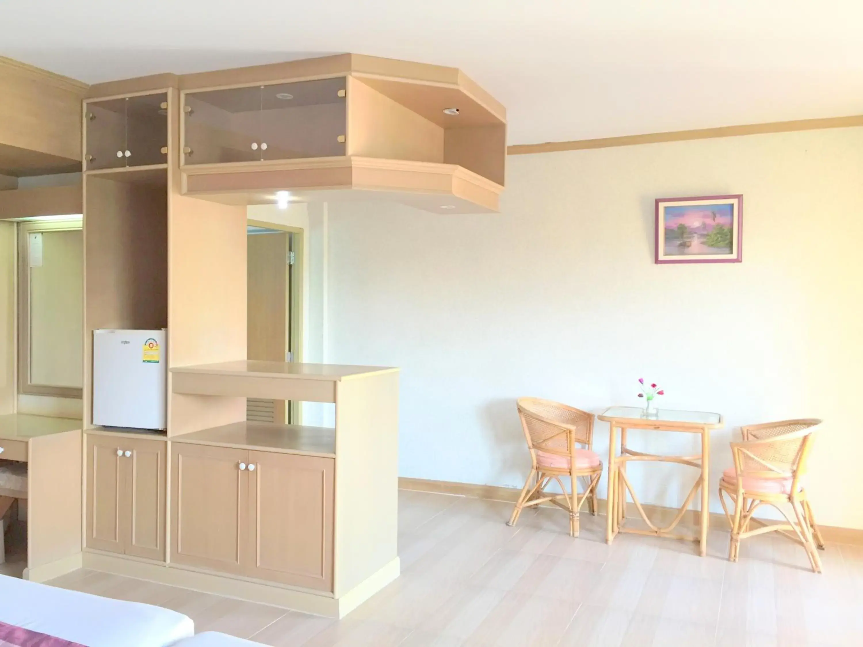 Seating area in Takiab Beach Resort Seating area in Takiab Beach Resort