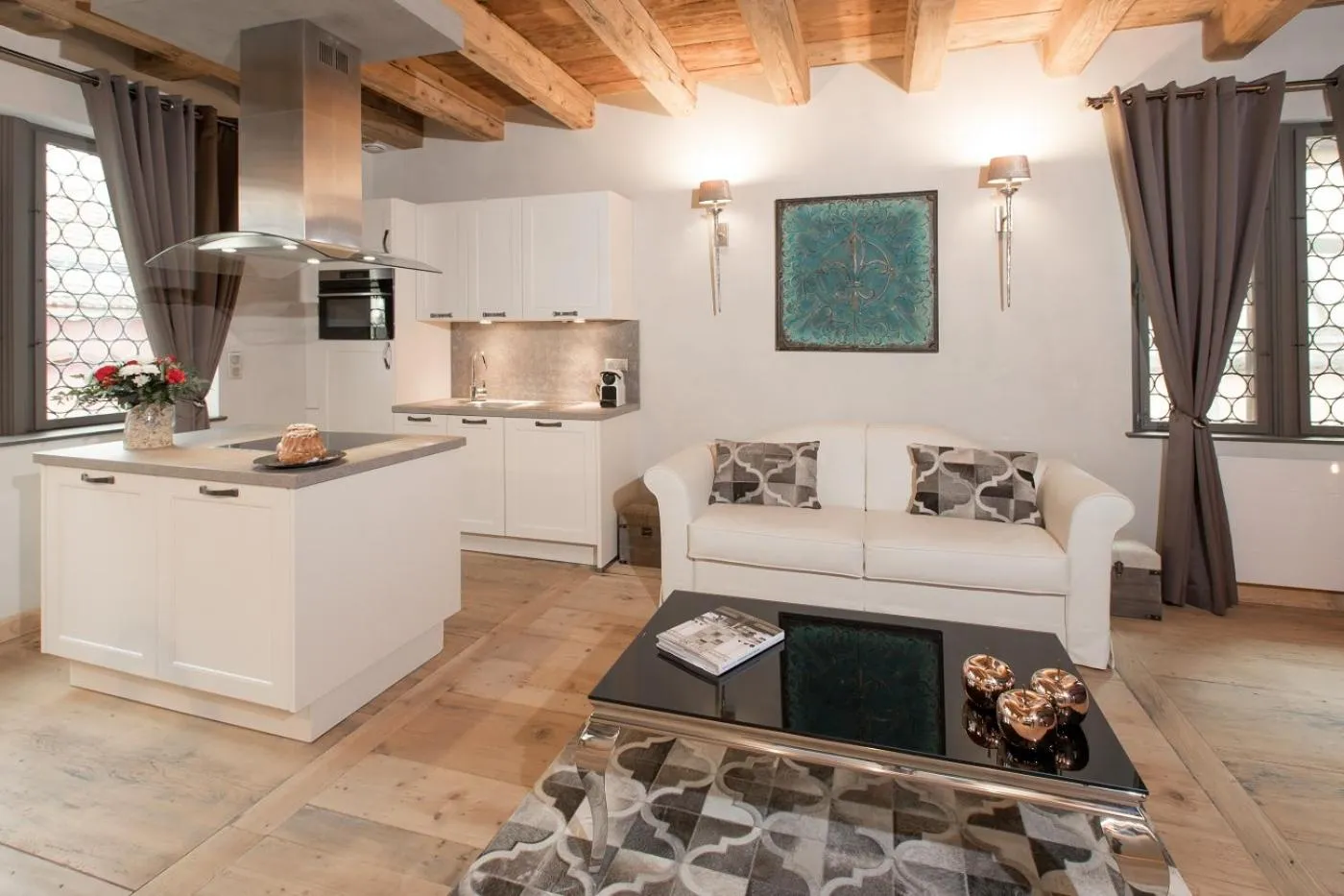 Living room in Le 1615 - Luxe et Spa