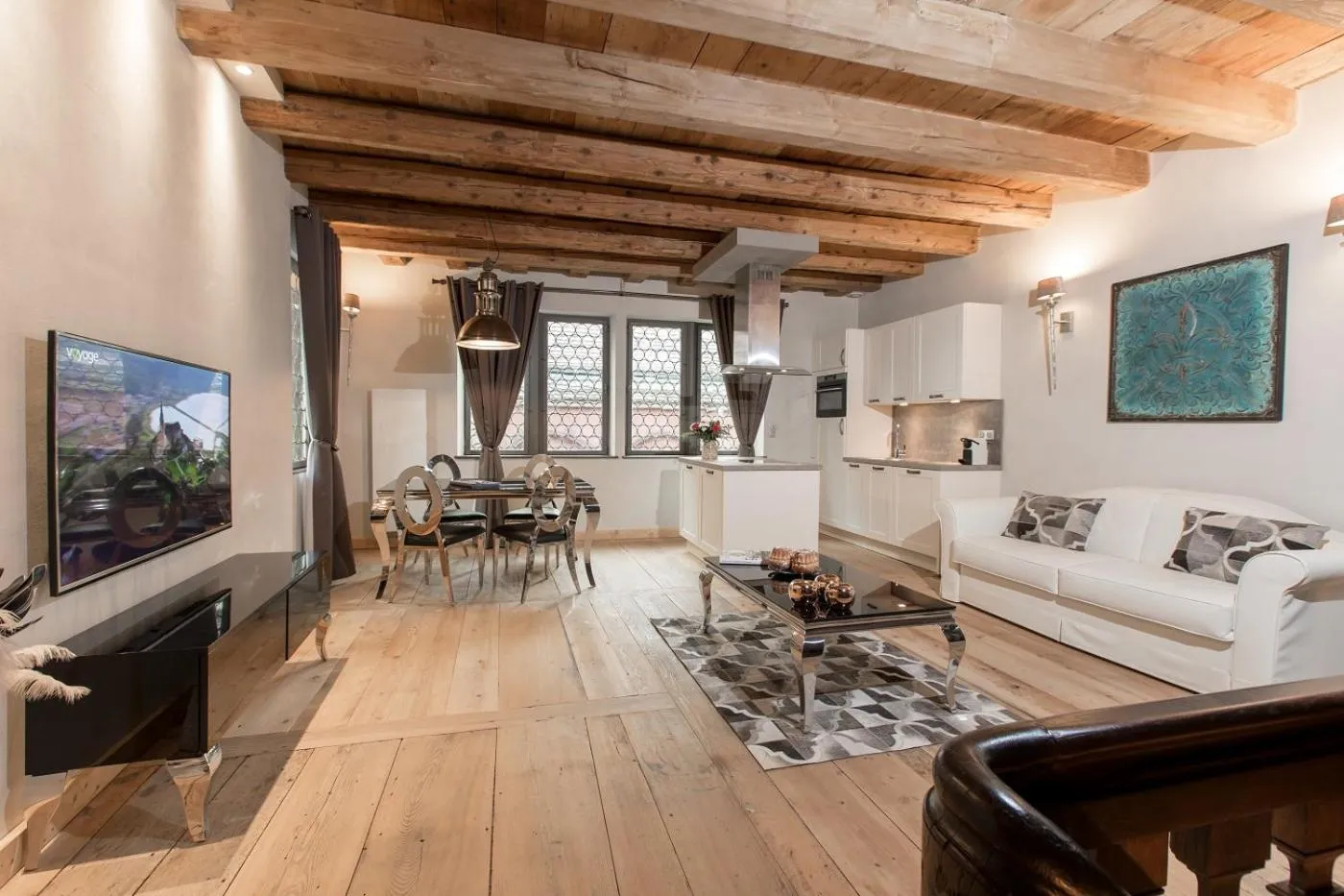 Living room in Le 1615 - Luxe et Spa