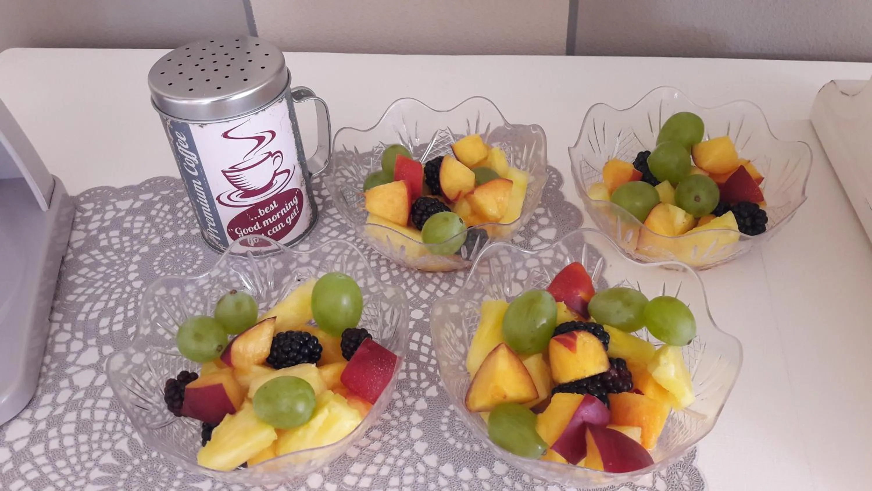 Italian breakfast in La Rosa Tra I Laghi B&B