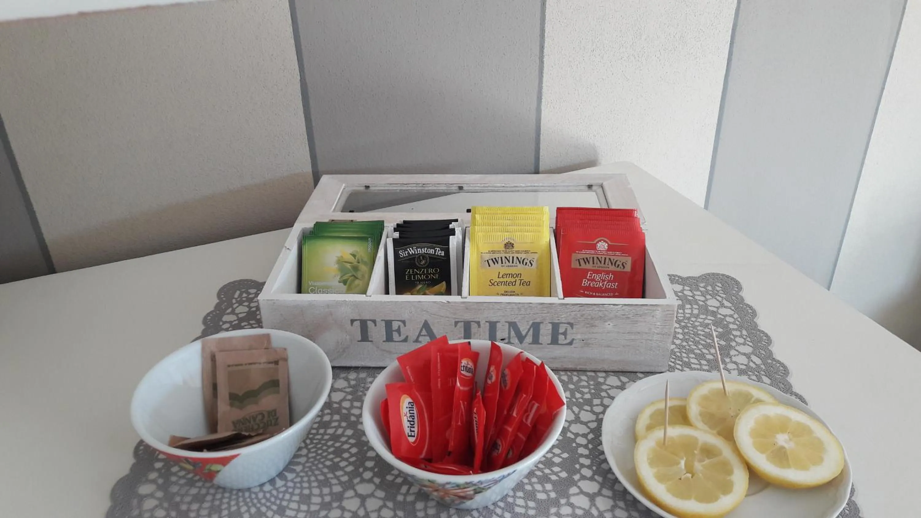 Italian breakfast in La Rosa Tra I Laghi B&B