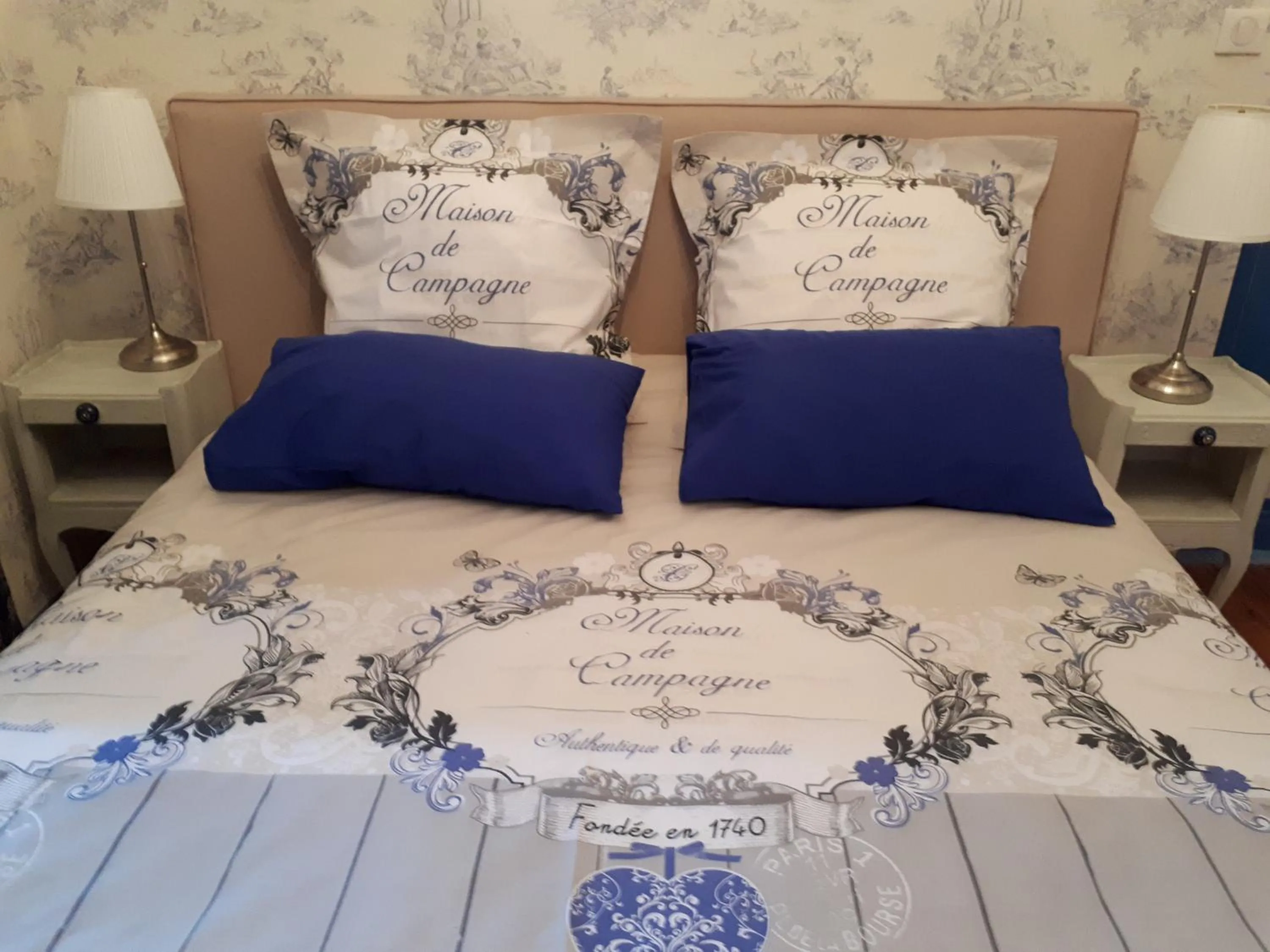 Bed in Villa SAINT-PRIVAT