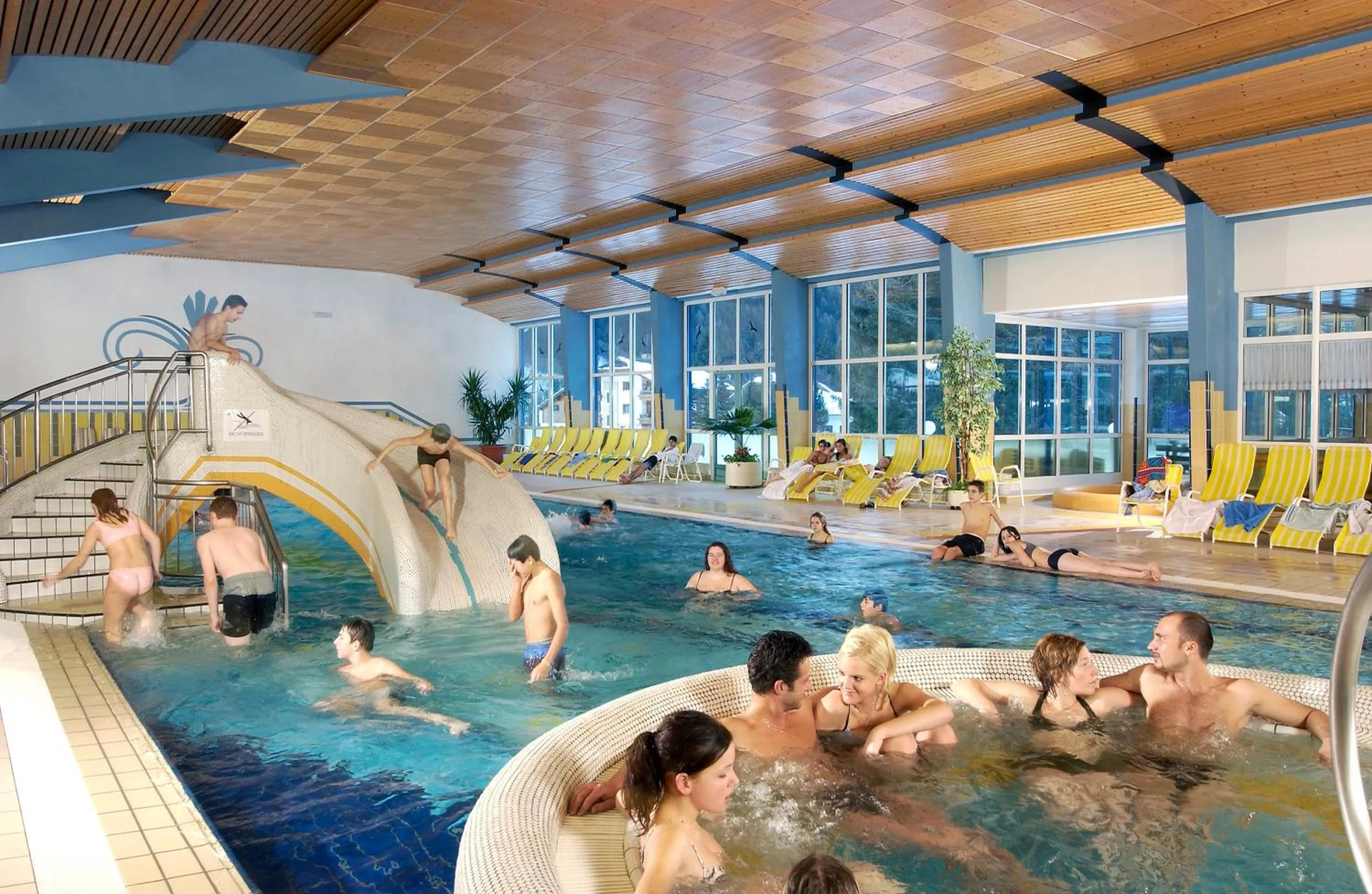 Spa and wellness centre/facilities in Hotel Hubertus