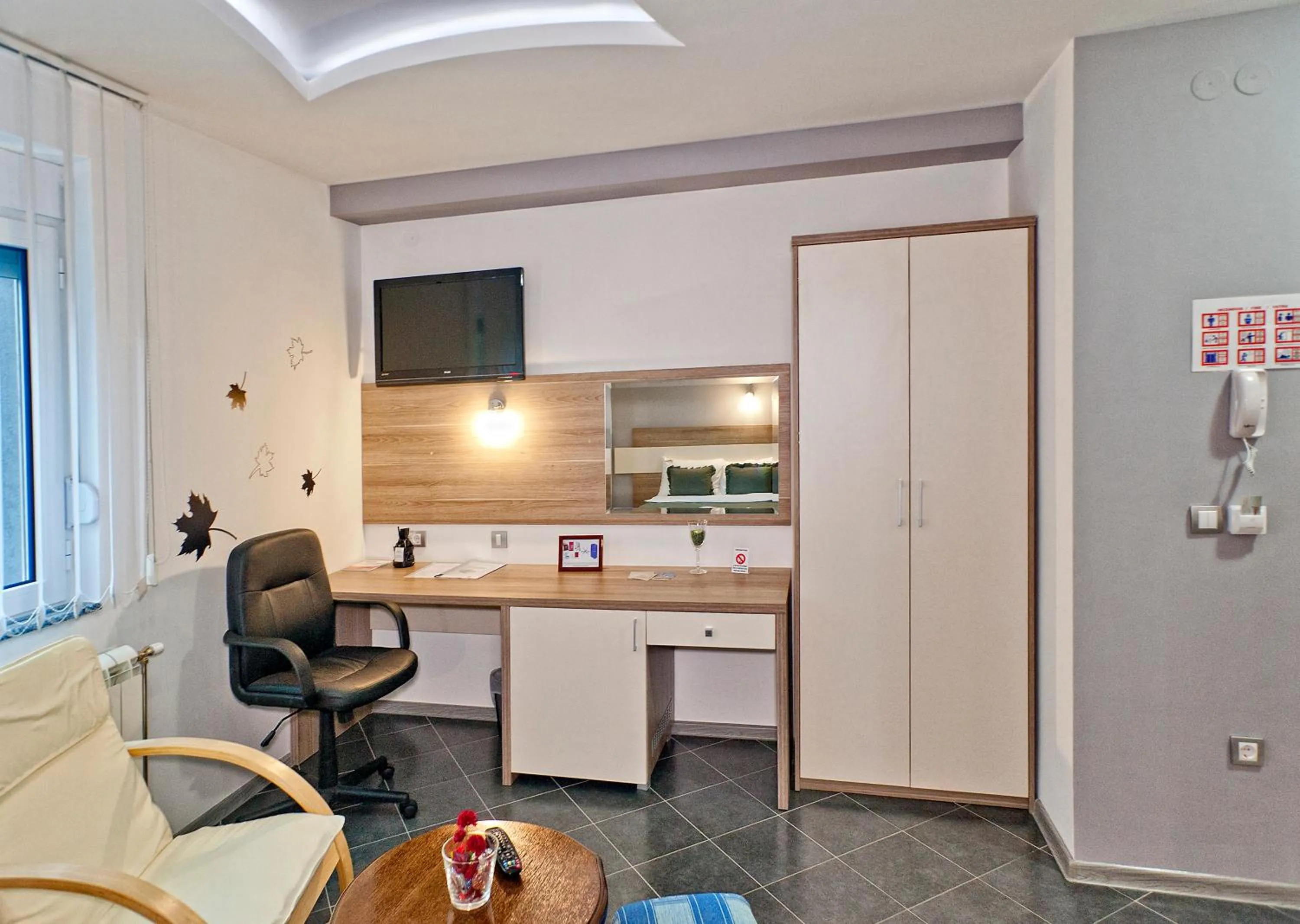 Decorative detail in Garni Hotel Lama