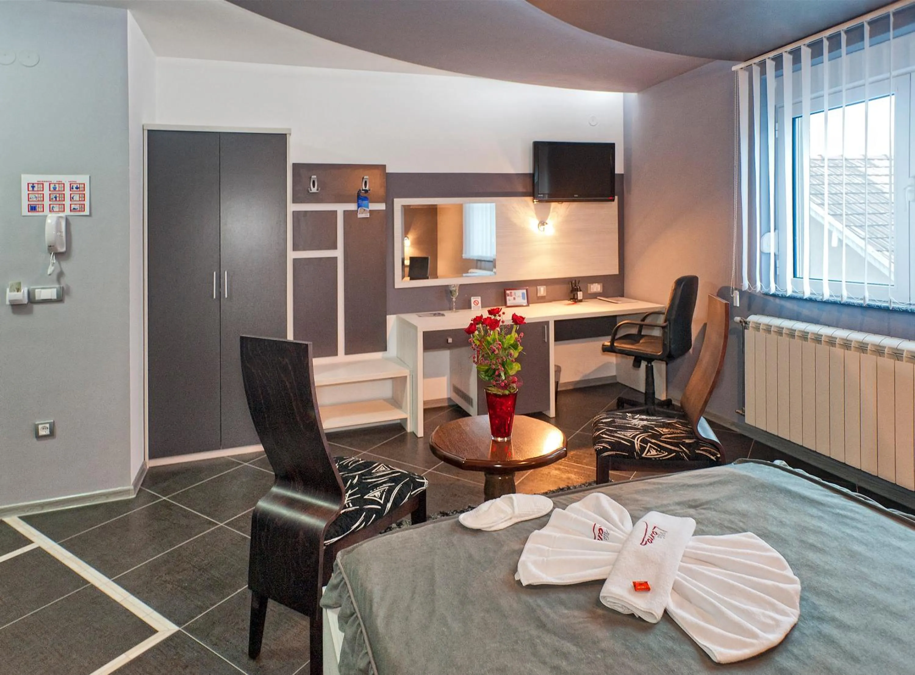 Decorative detail in Garni Hotel Lama