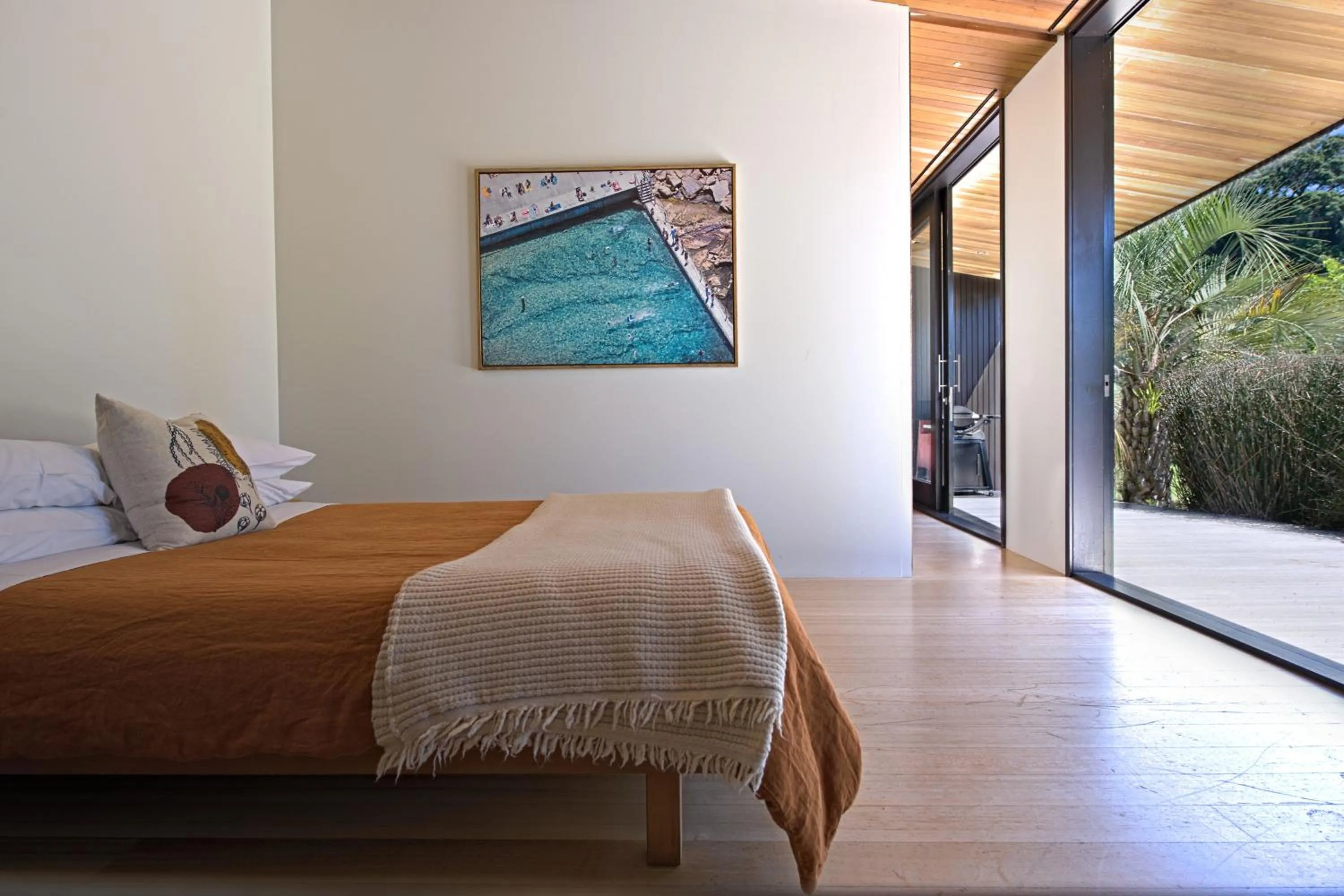 Bedroom, Bed in Hot Water Beach Bure Wera