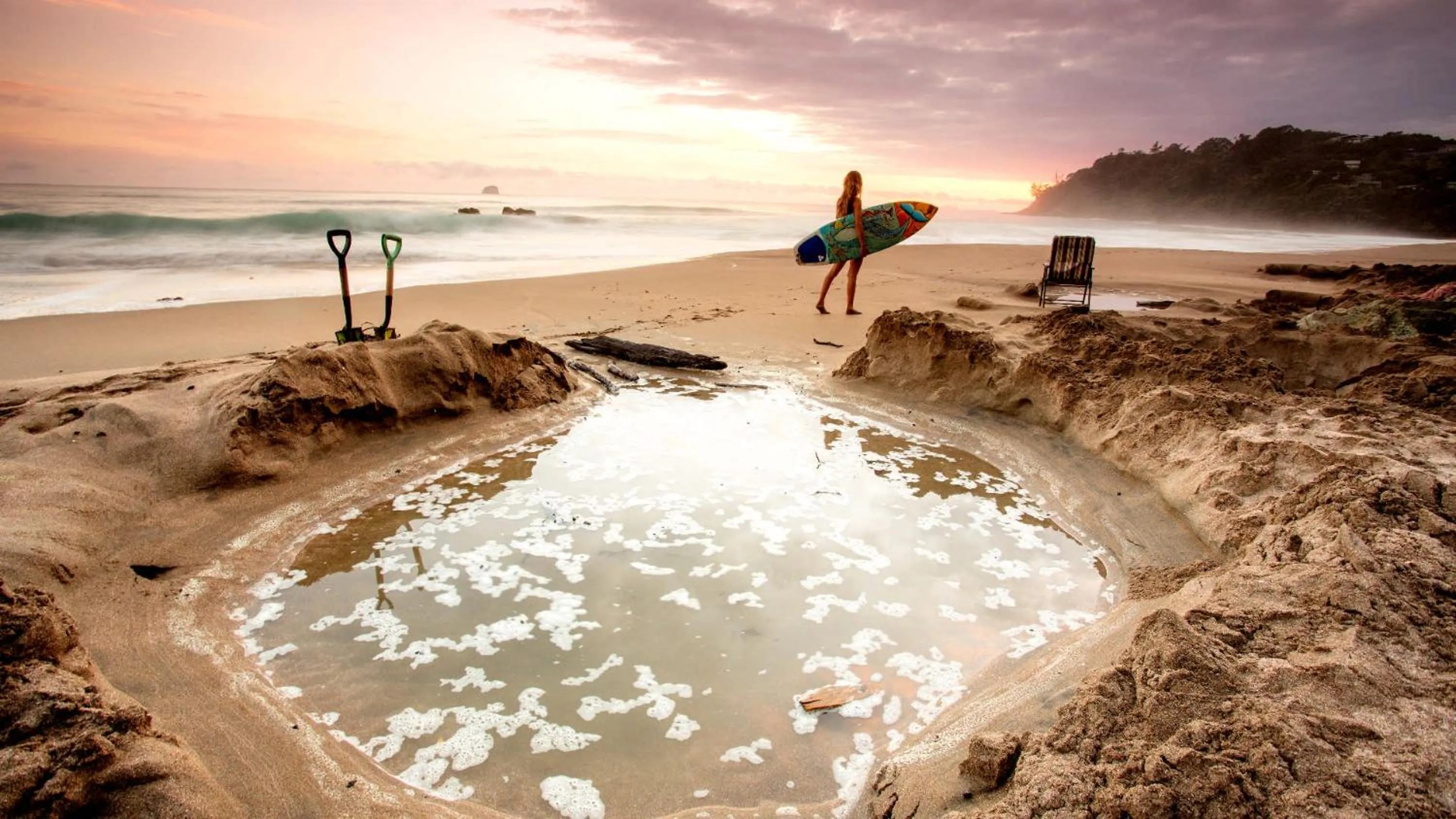 Hot Water Beach Bure Wera
