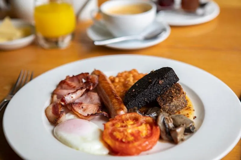 Breakfast in Trigony Hotel and Garden Spa