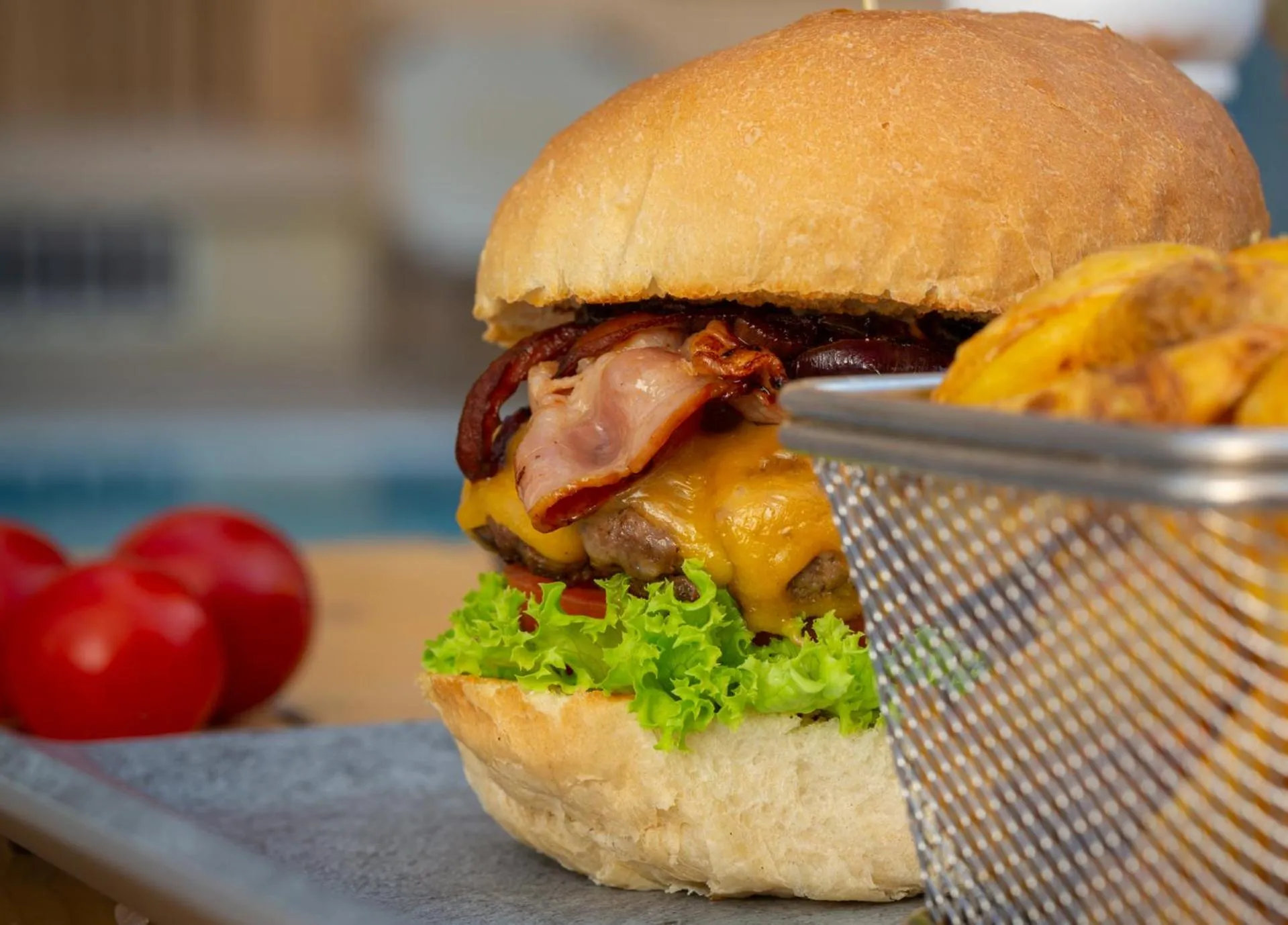 Food close-up in Pavlos Hotel