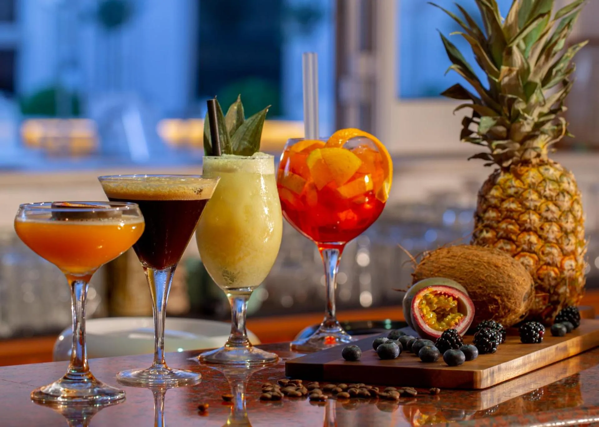 Drinks in Pavlos Hotel