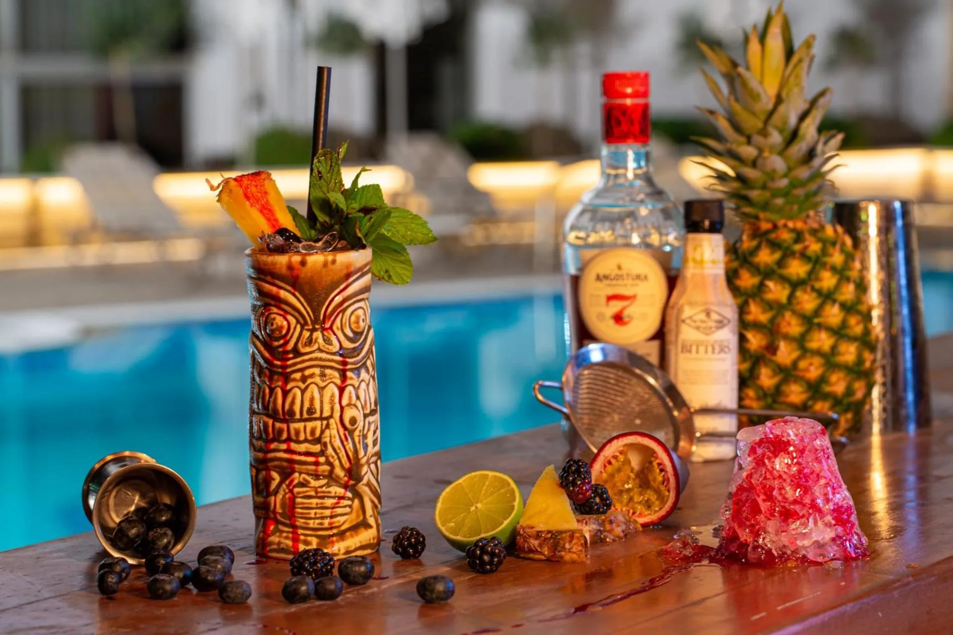 Drinks in Pavlos Hotel