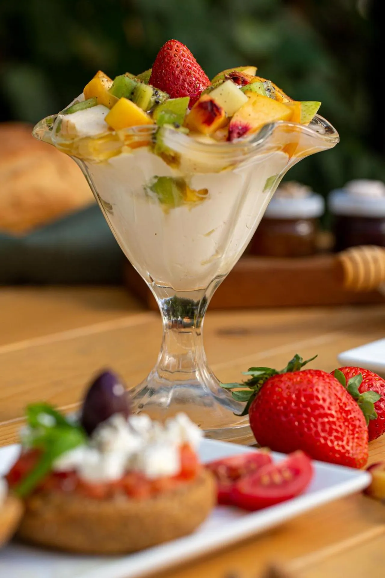 Food close-up in Pavlos Hotel