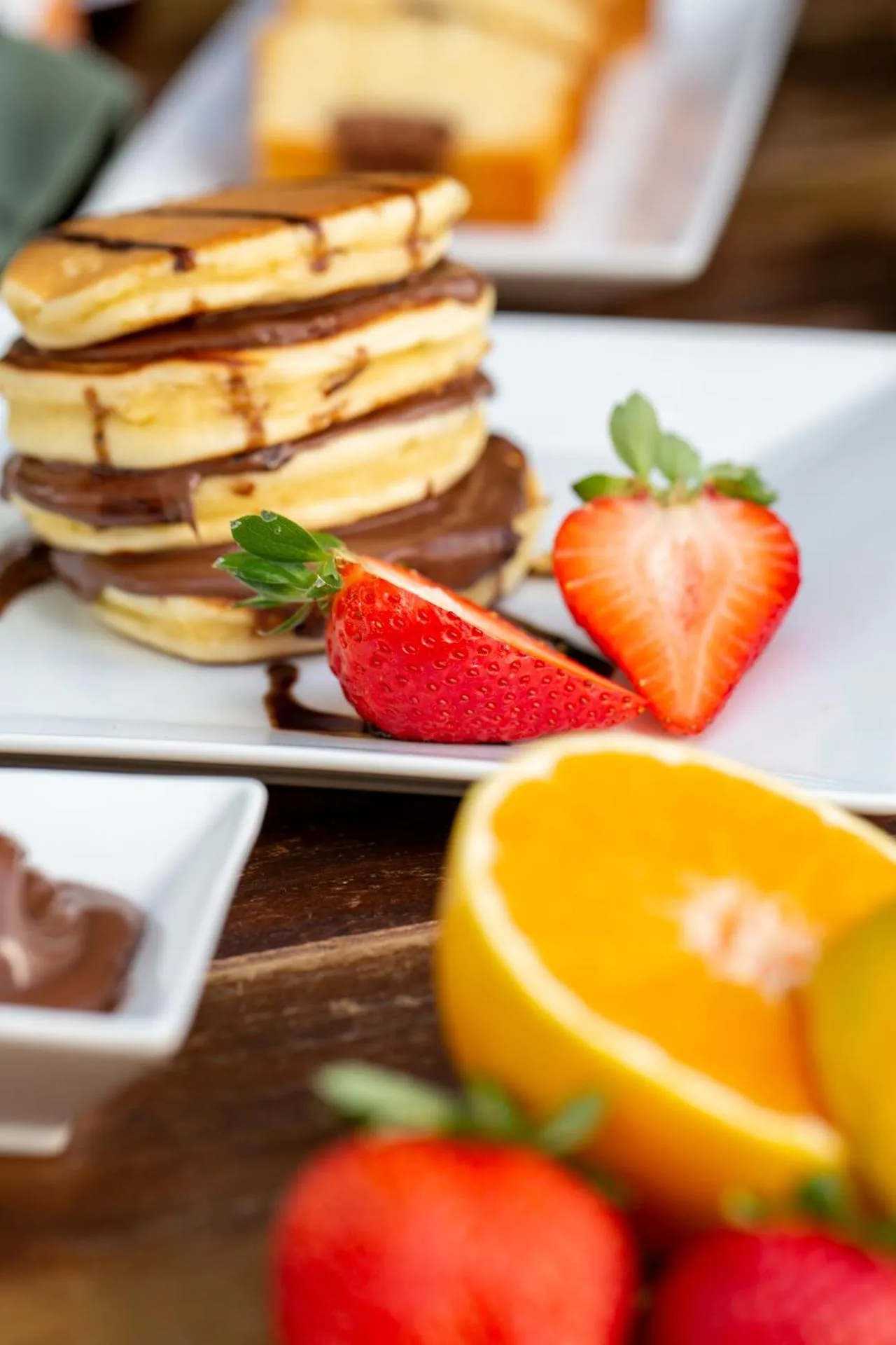 Food close-up in Pavlos Hotel