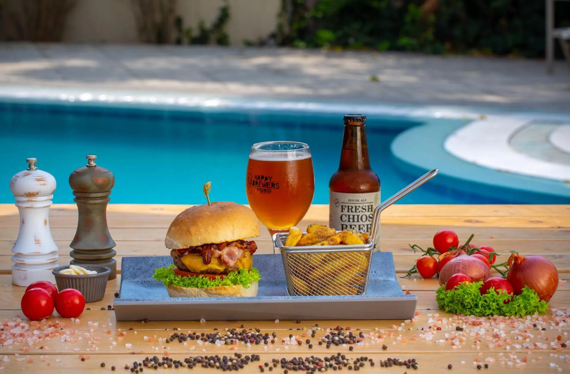 Food and drinks in Pavlos Hotel