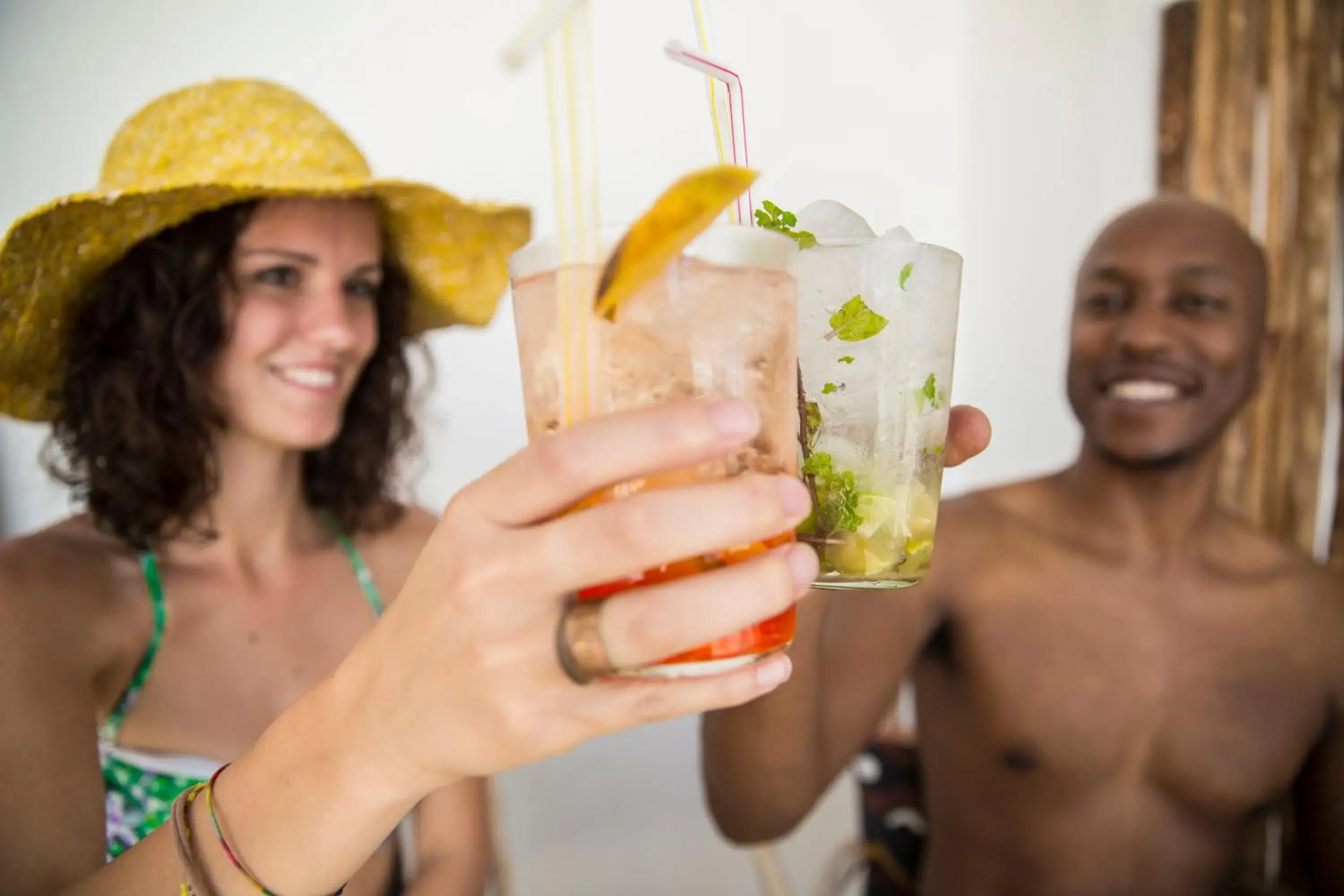 Garden view in The Loop Beach Resort Garden view in The Loop Beach Resort