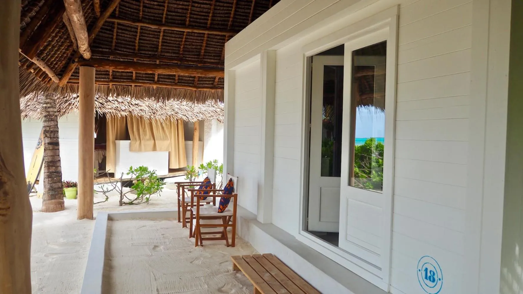 Patio in The Loop Beach Resort
