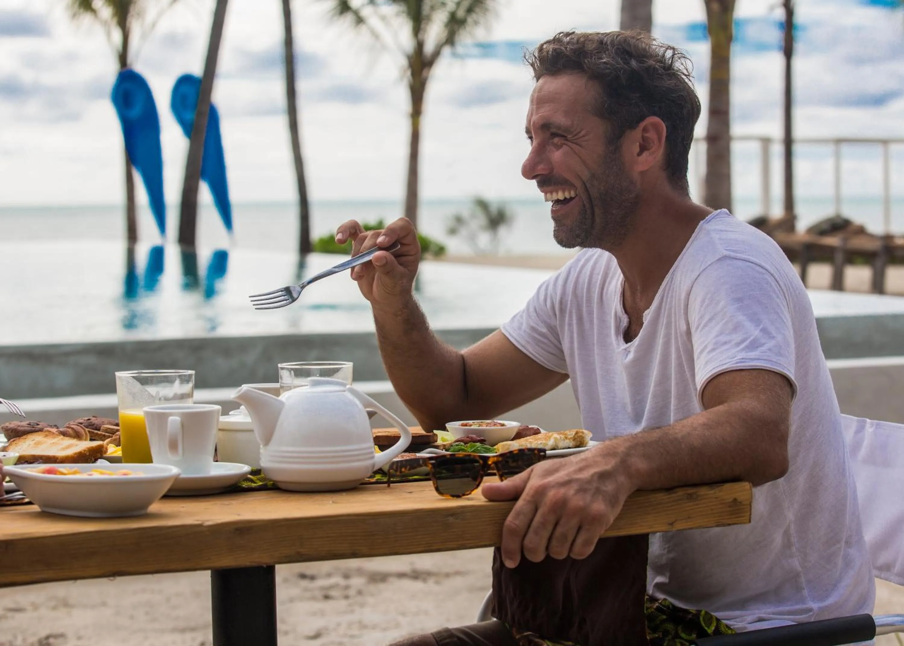 Guests in The Loop Beach Resort