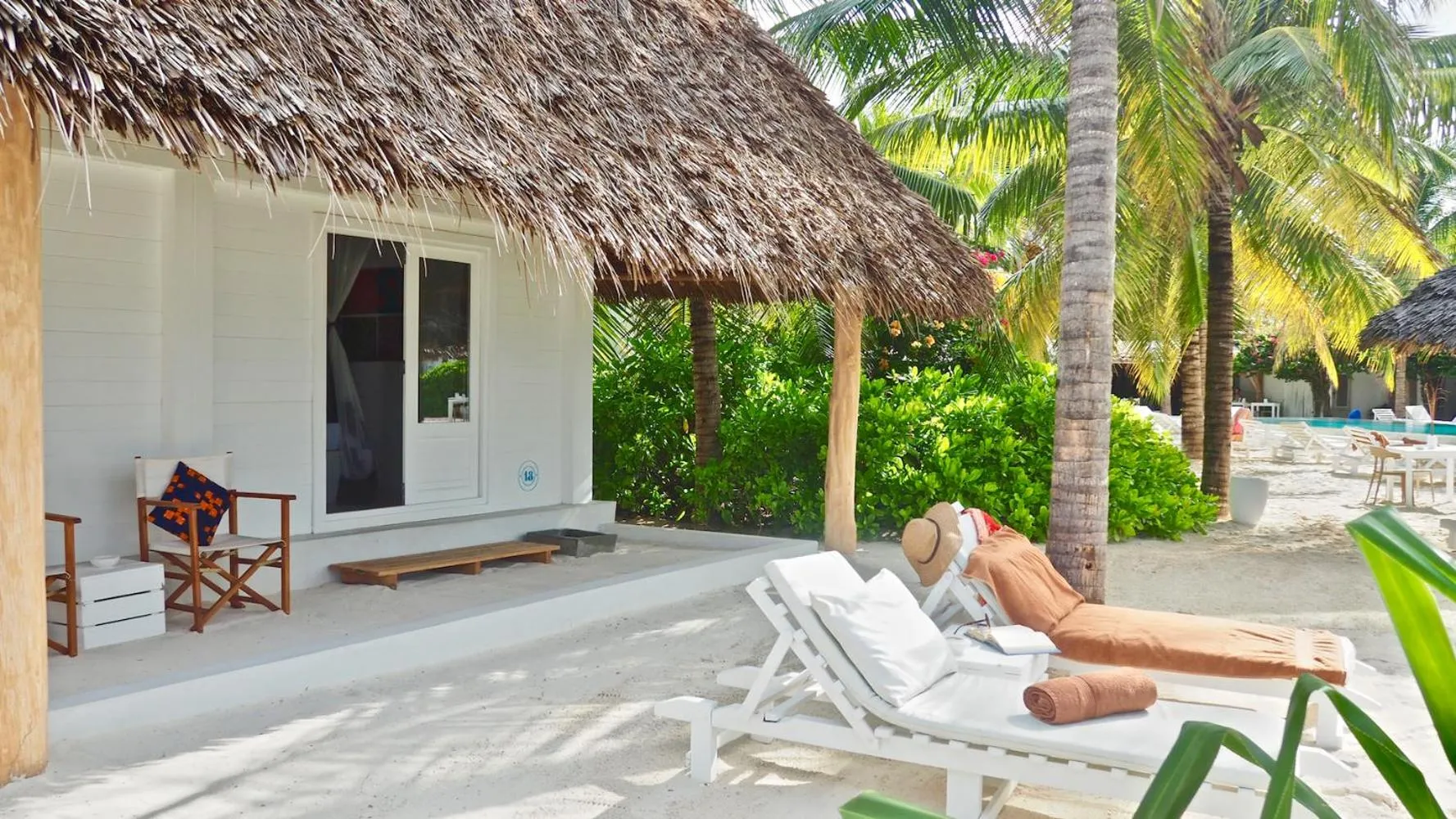 Patio in The Loop Beach Resort