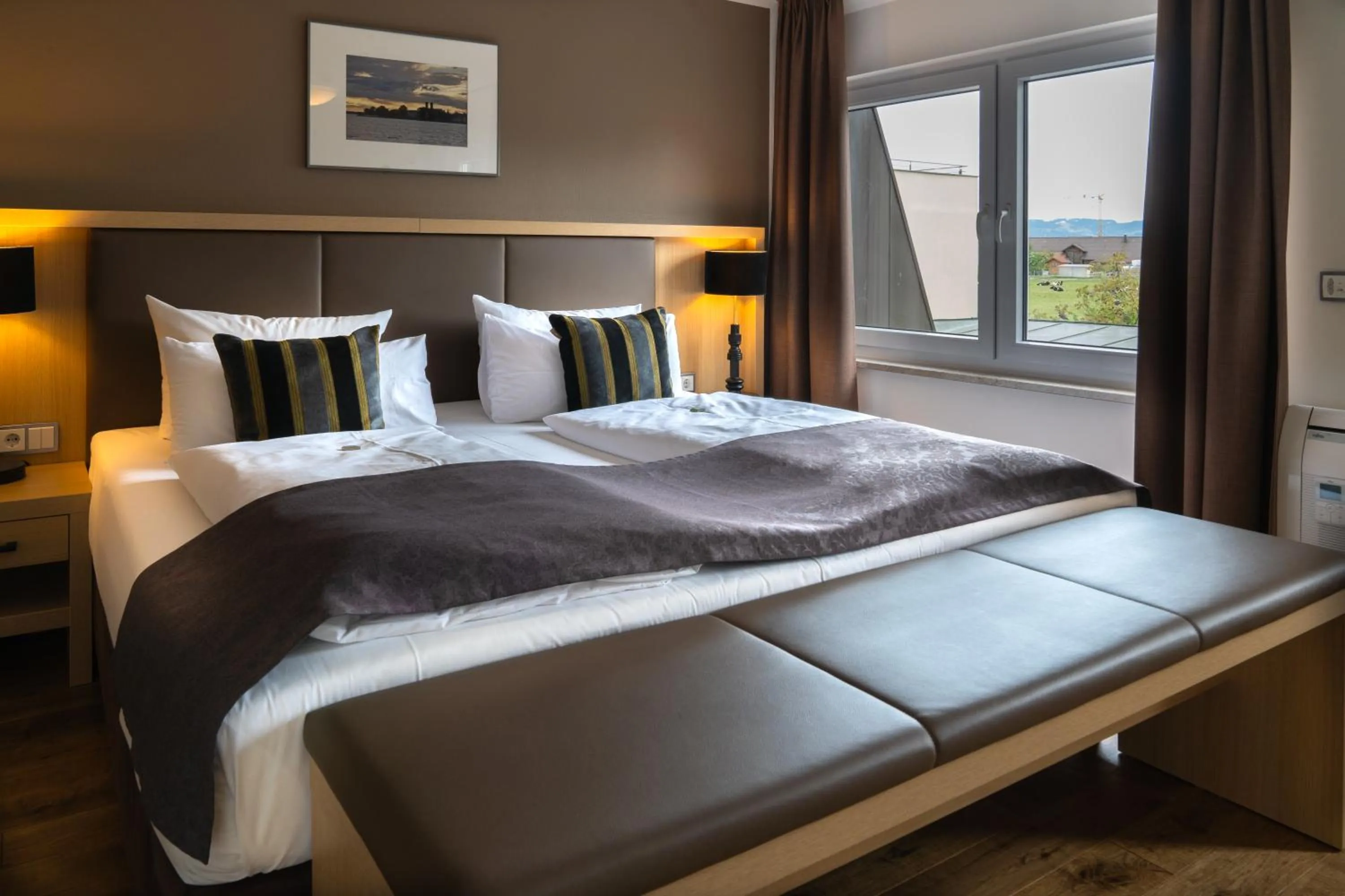 Bed in Bodensee-Hotel Sonnenhof